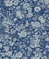 Cobalt Emily Belle Lasenby Quilting Cotton Fabric - Blue - Liberty