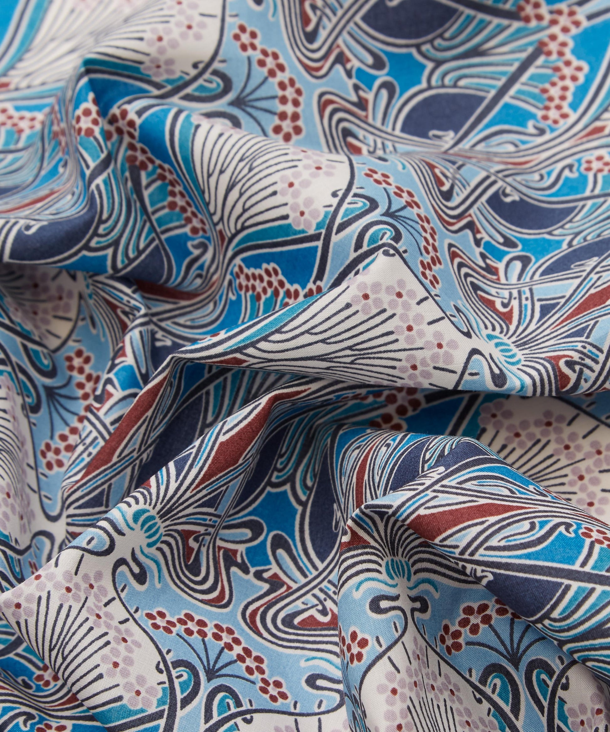 Ianthe Tana Lawn™ Cotton Fabric - Blue - Liberty