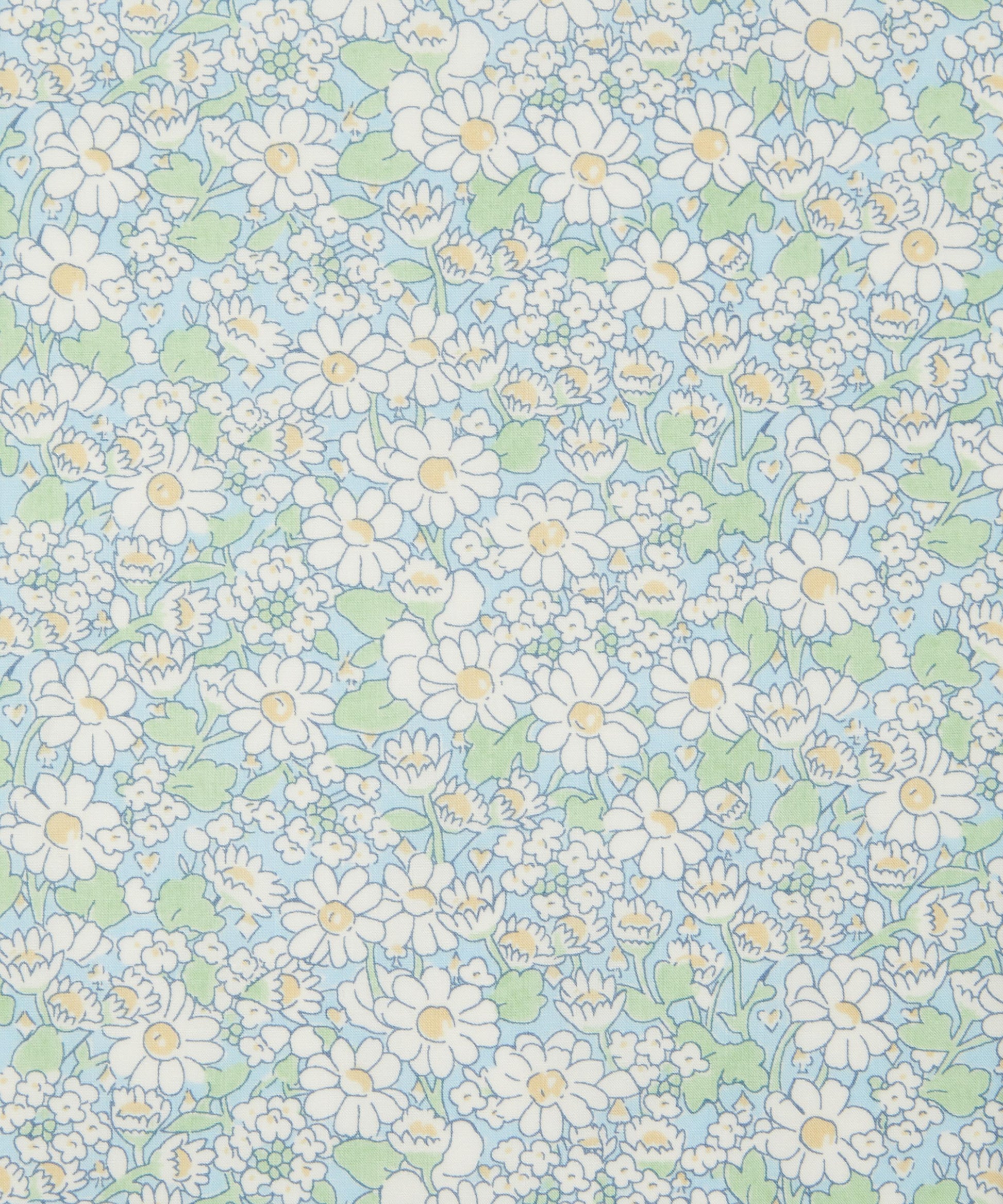 Alice W Tana Lawn™ Cotton Fabric - Blue - Liberty