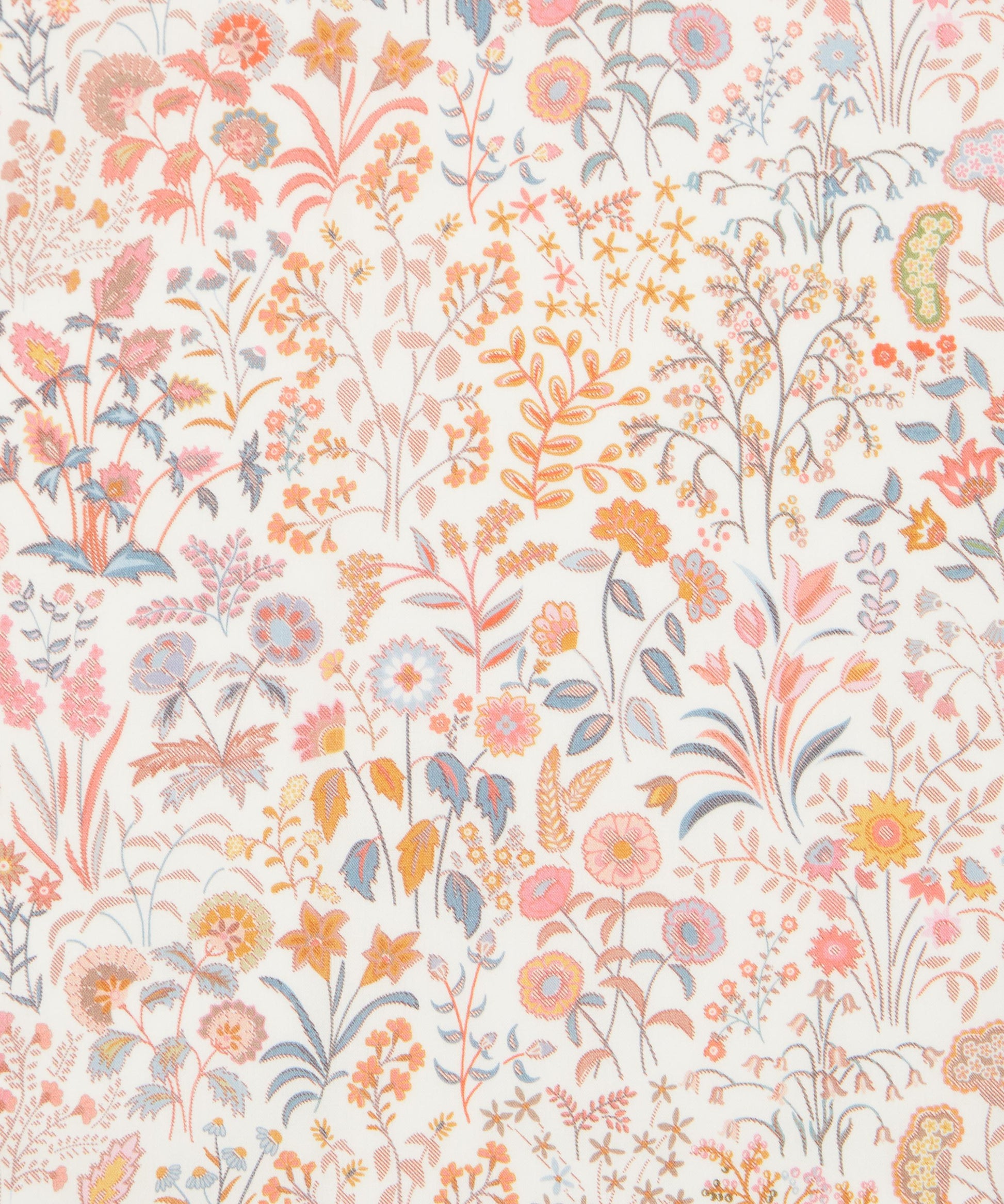 Shepherdly Song Tana Lawn™ Cotton Fabric - Orange - Liberty