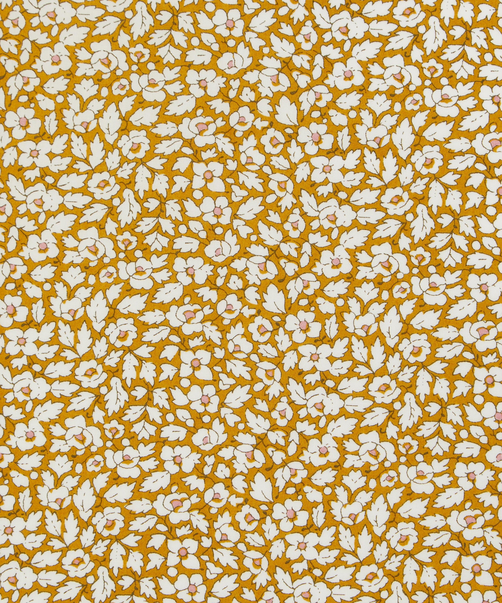 Feather Meadow Tana Lawn™ Cotton Fabric - Yellow - Liberty