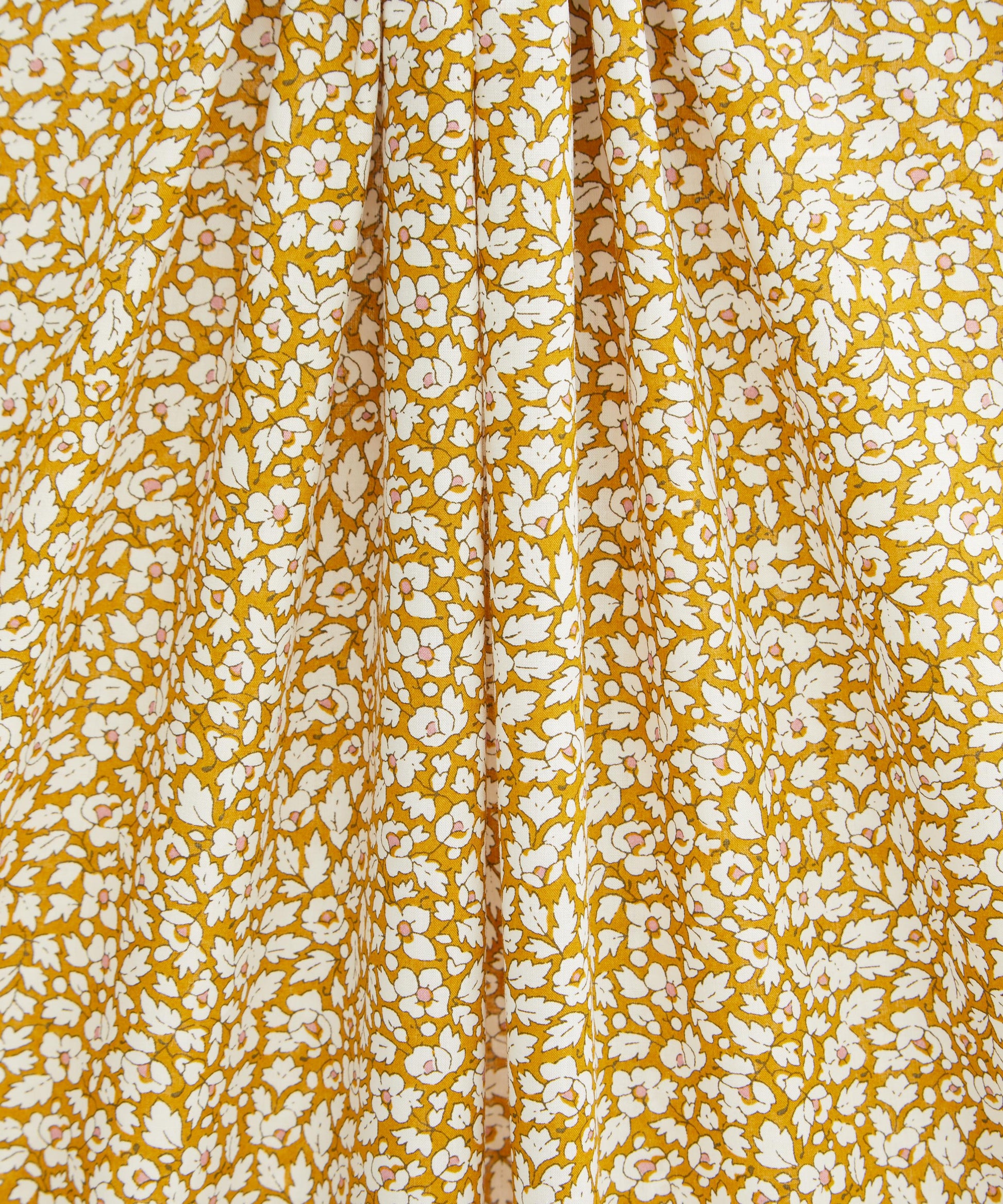 Feather Meadow Tana Lawn™ Cotton Fabric - Yellow - Liberty