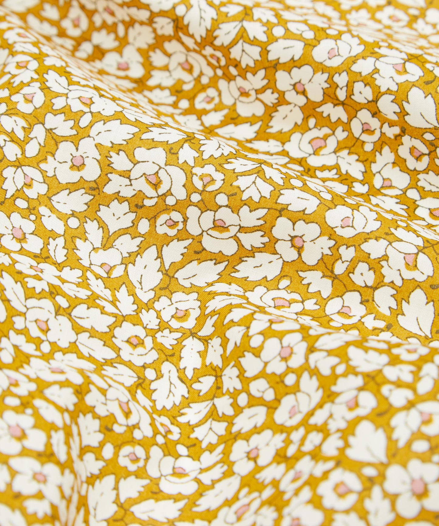 Feather Meadow Tana Lawn™ Cotton Fabric - Yellow - Liberty