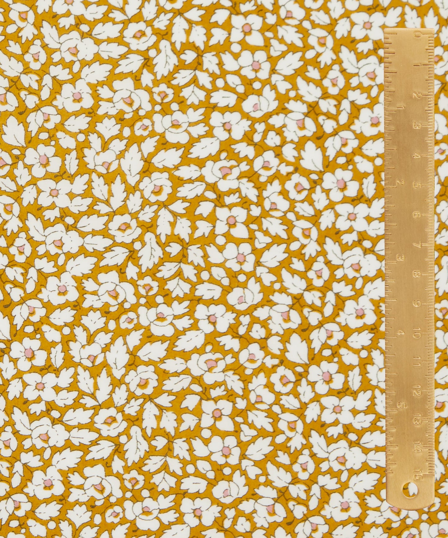 Feather Meadow Tana Lawn™ Cotton Fabric - Yellow - Liberty