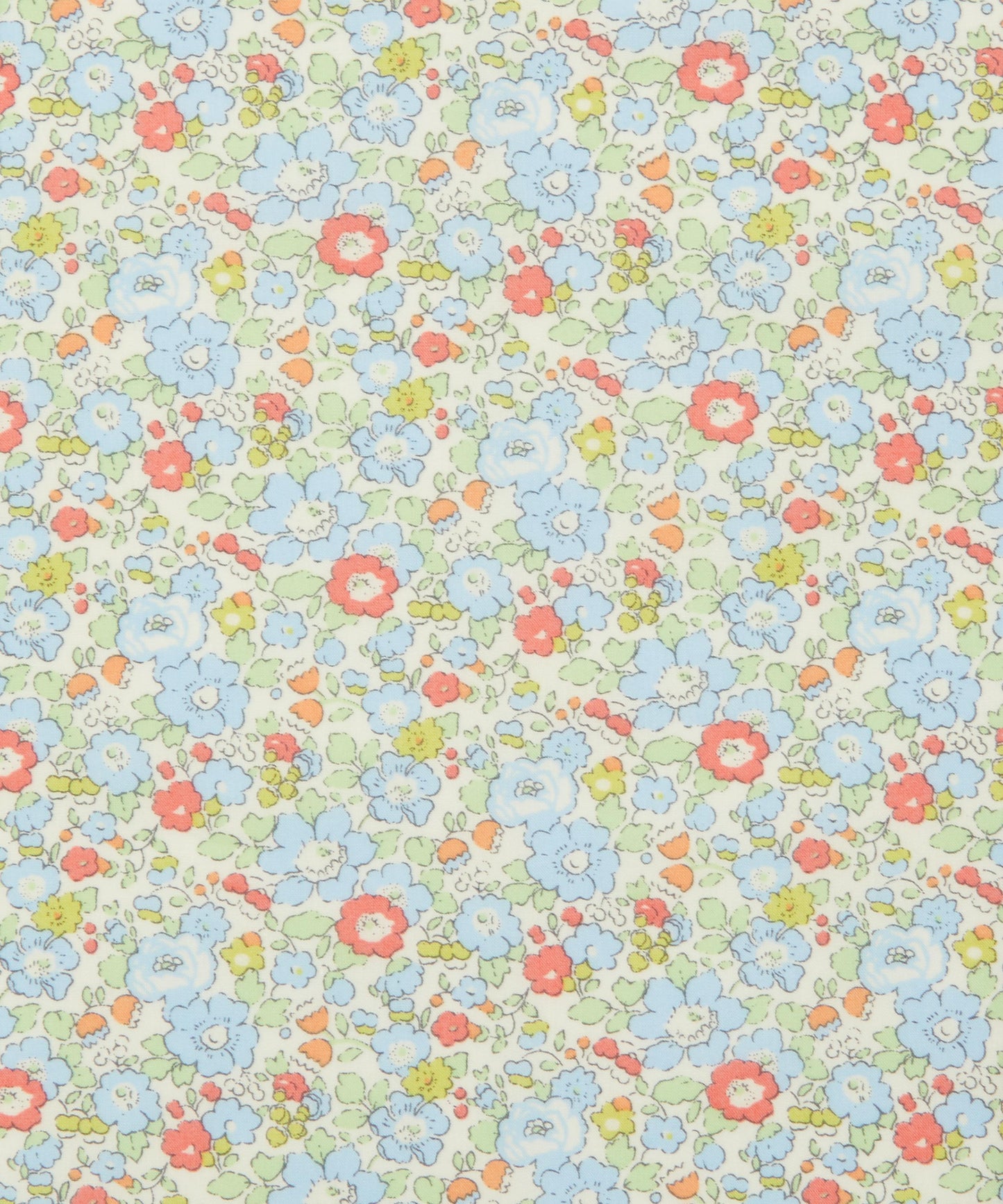 Betsy Ann Tana Lawn™ Cotton Fabric - Teal - Liberty