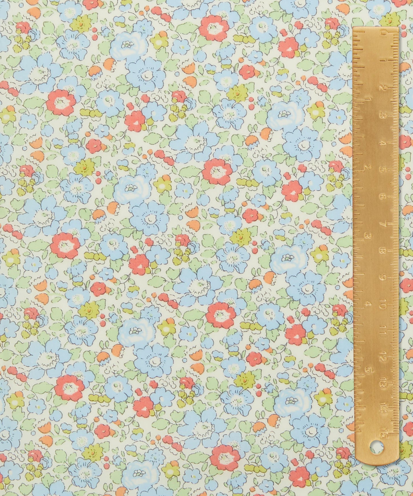Betsy Ann Tana Lawn™ Cotton Fabric - Teal - Liberty