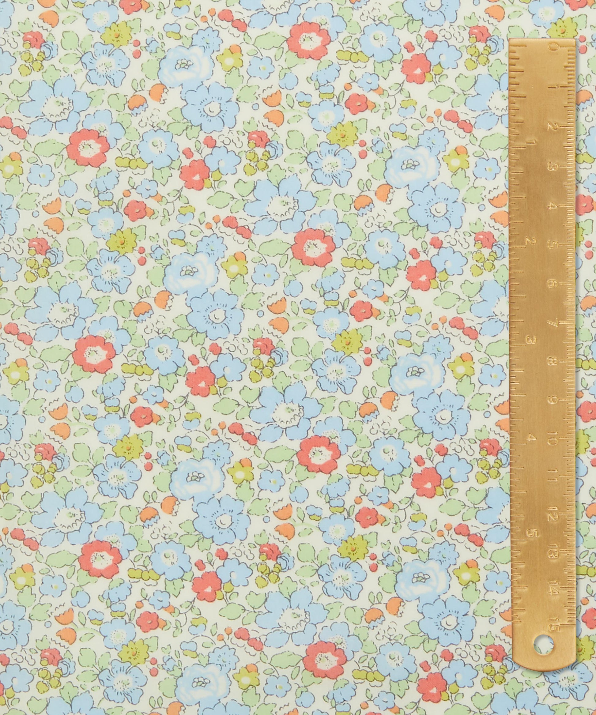 Betsy Ann Tana Lawn™ Cotton Fabric - Teal - Liberty