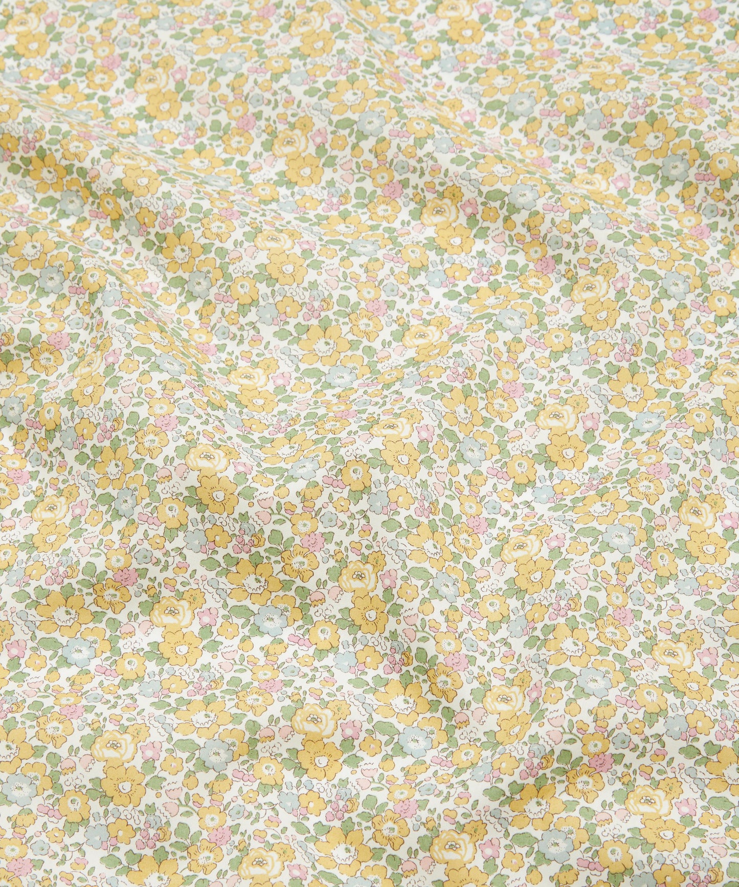 Betsy Ann Tana Lawn™ Cotton Fabric - Yellow - Liberty
