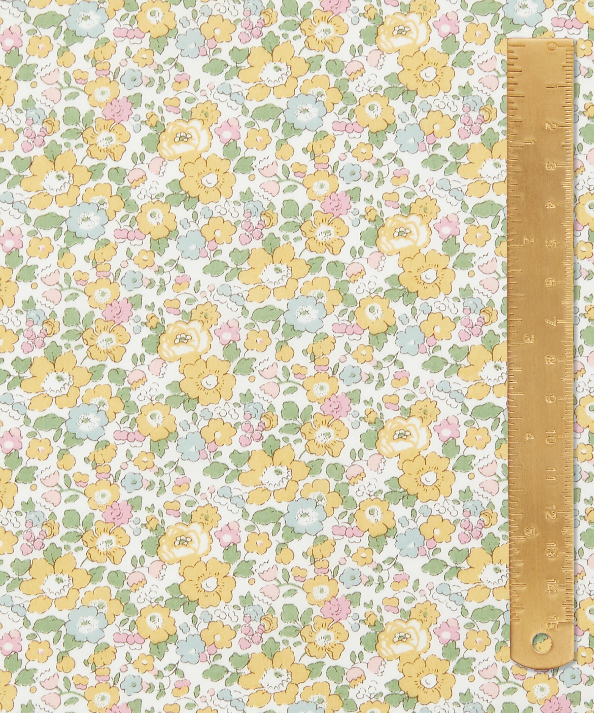Betsy Ann Tana Lawn™ Cotton Fabric - Yellow - Liberty