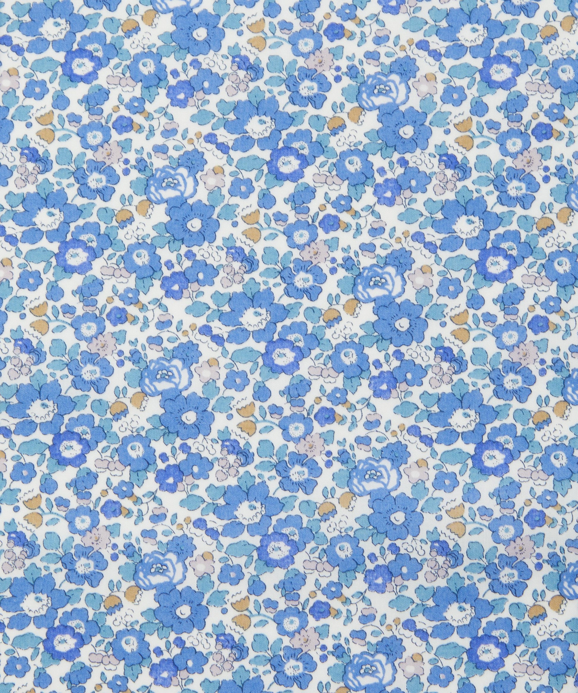 Betsy Ann Tana Lawn™ Cotton Fabric - Blue - Liberty