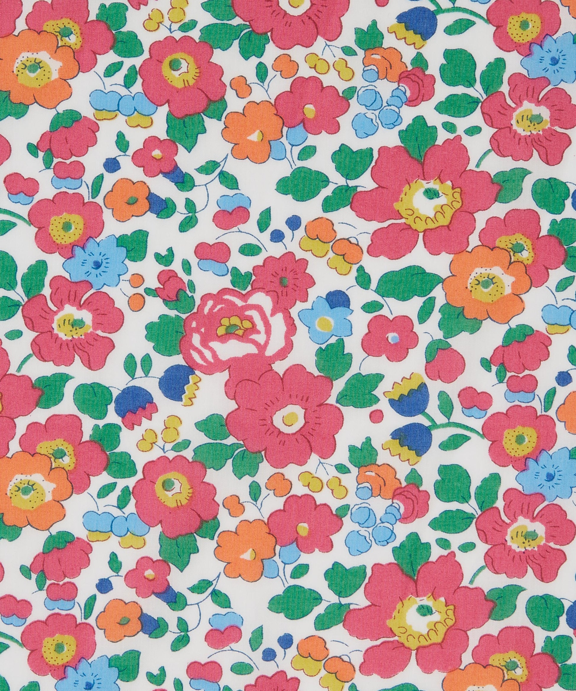 Betsy Tana Lawn™ Cotton Fabric - Red - Liberty