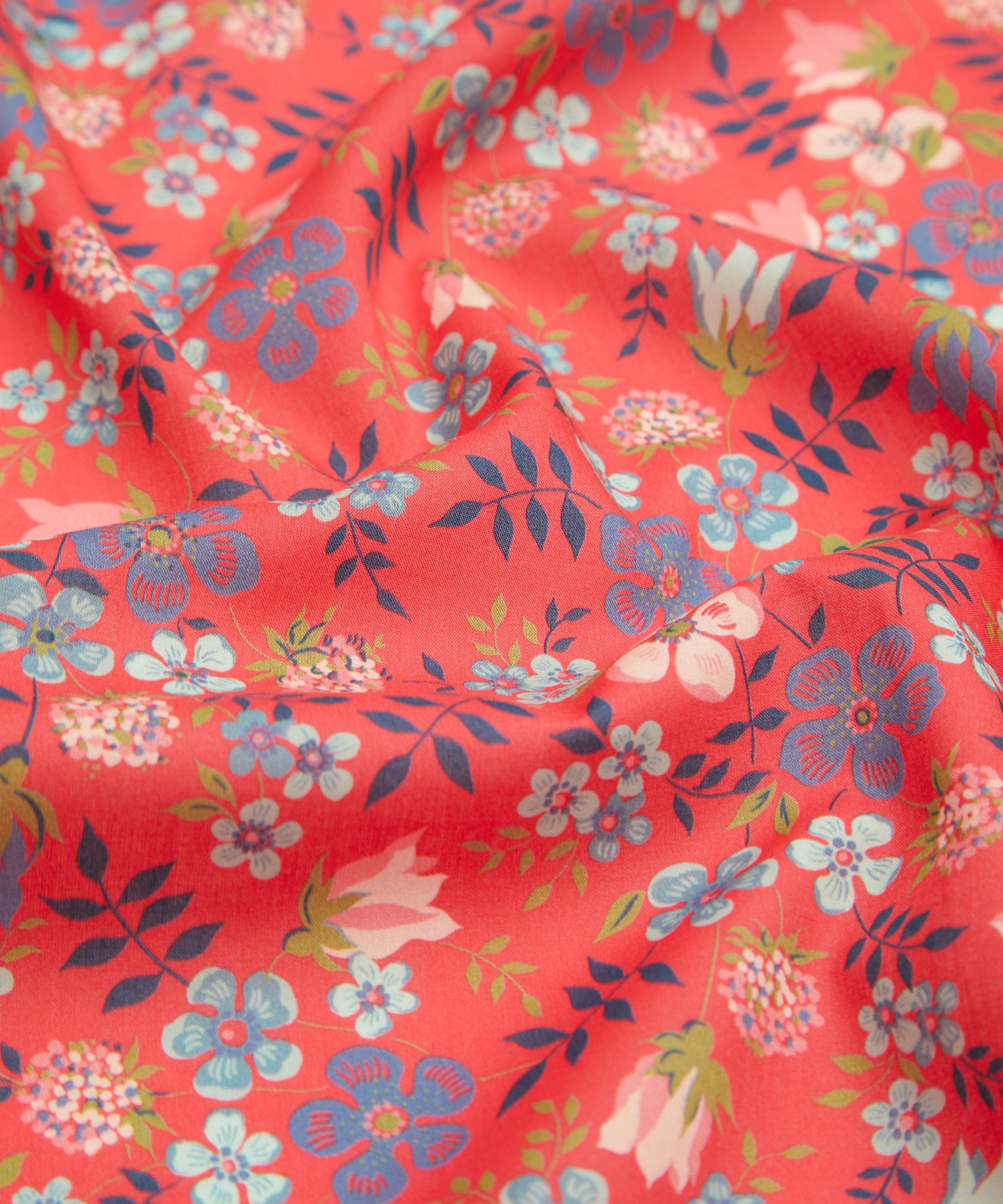 Edenham Tana Lawn™ Cotton Fabric - Orange - Liberty