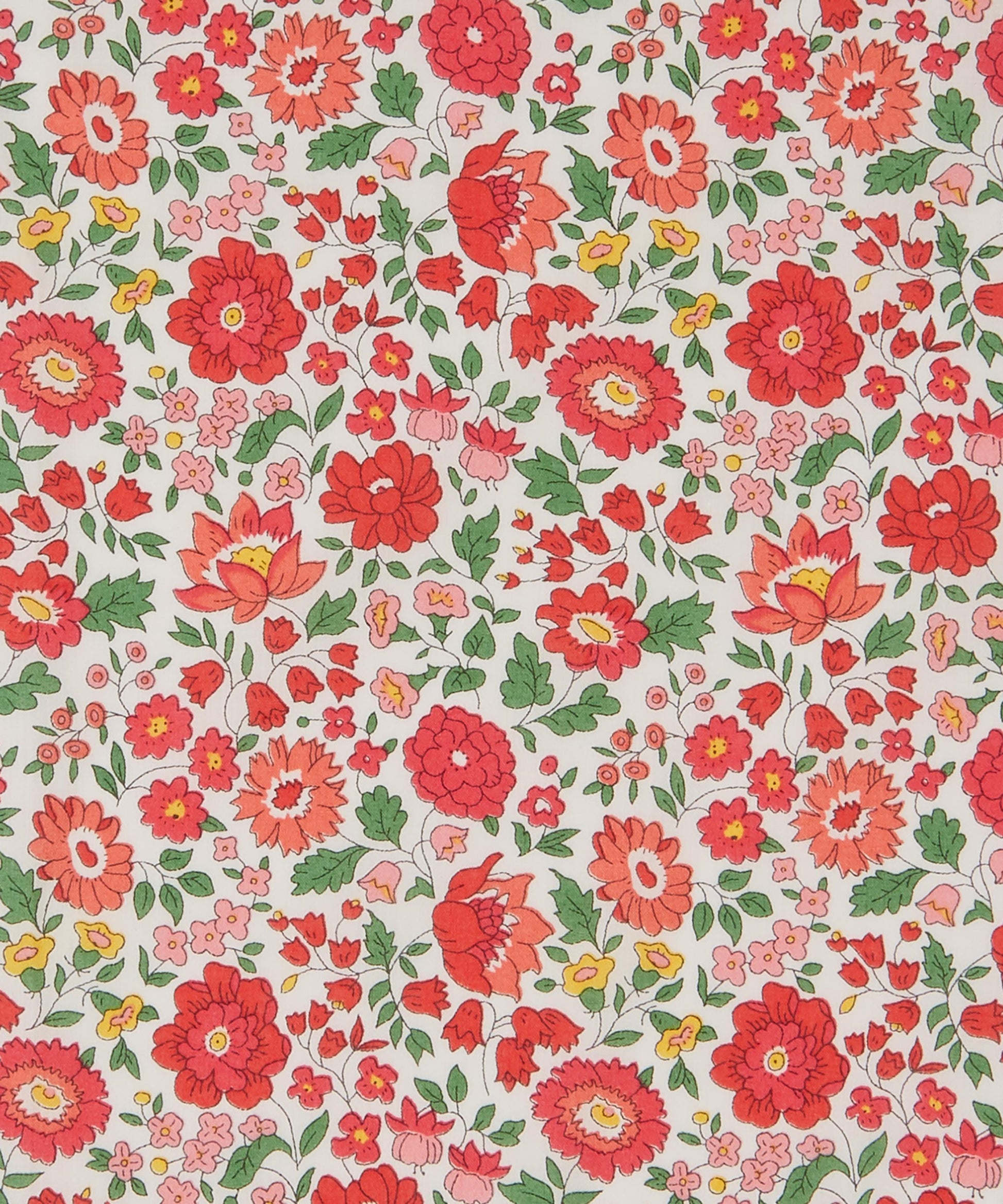 D'Anjo Tana Lawn™ Cotton Fabric - Orange - Liberty