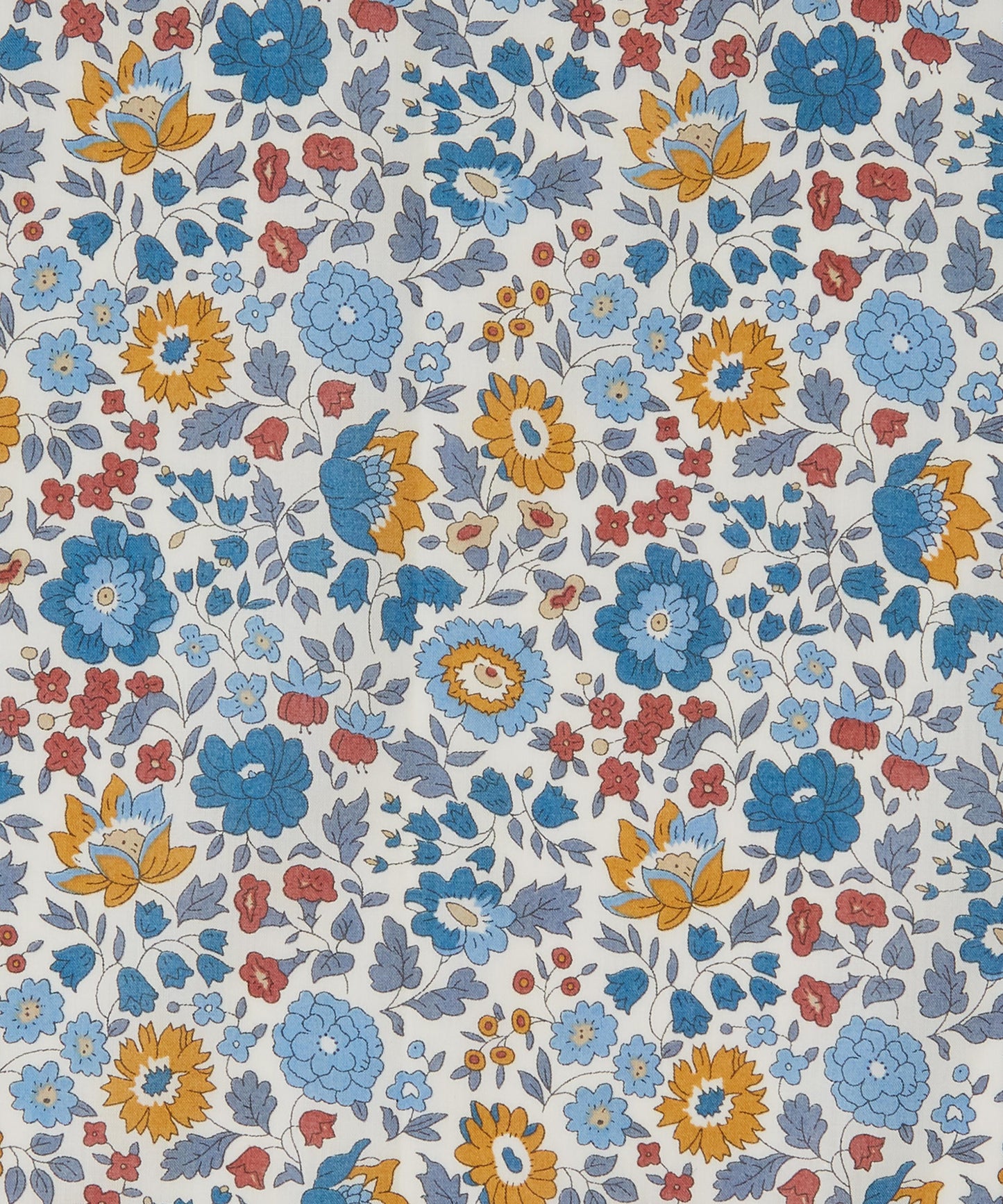 D'Anjo Tana Lawn™ Cotton Fabric - Blue - Liberty