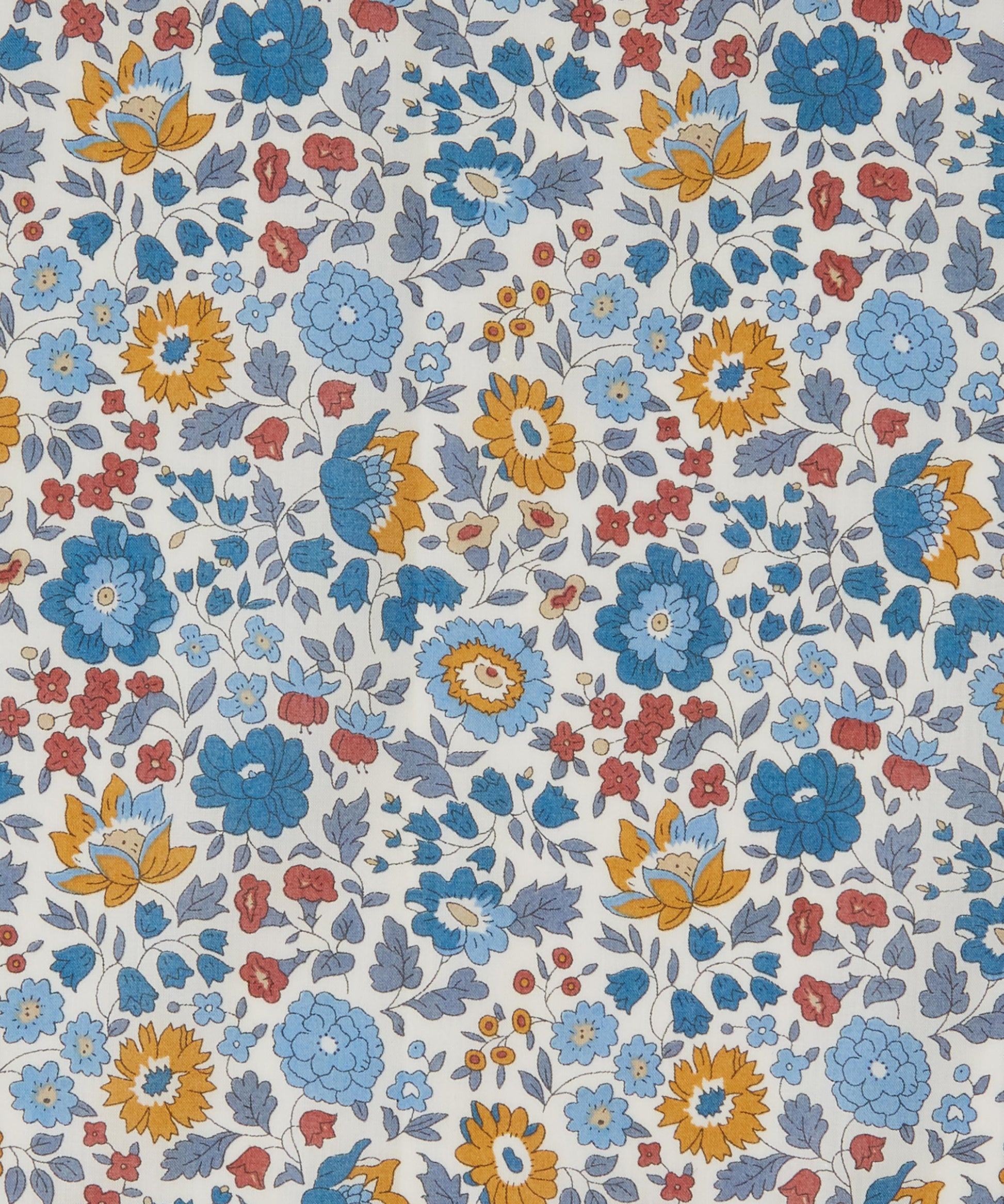 D'Anjo Tana Lawn™ Cotton Fabric - Blue - Liberty