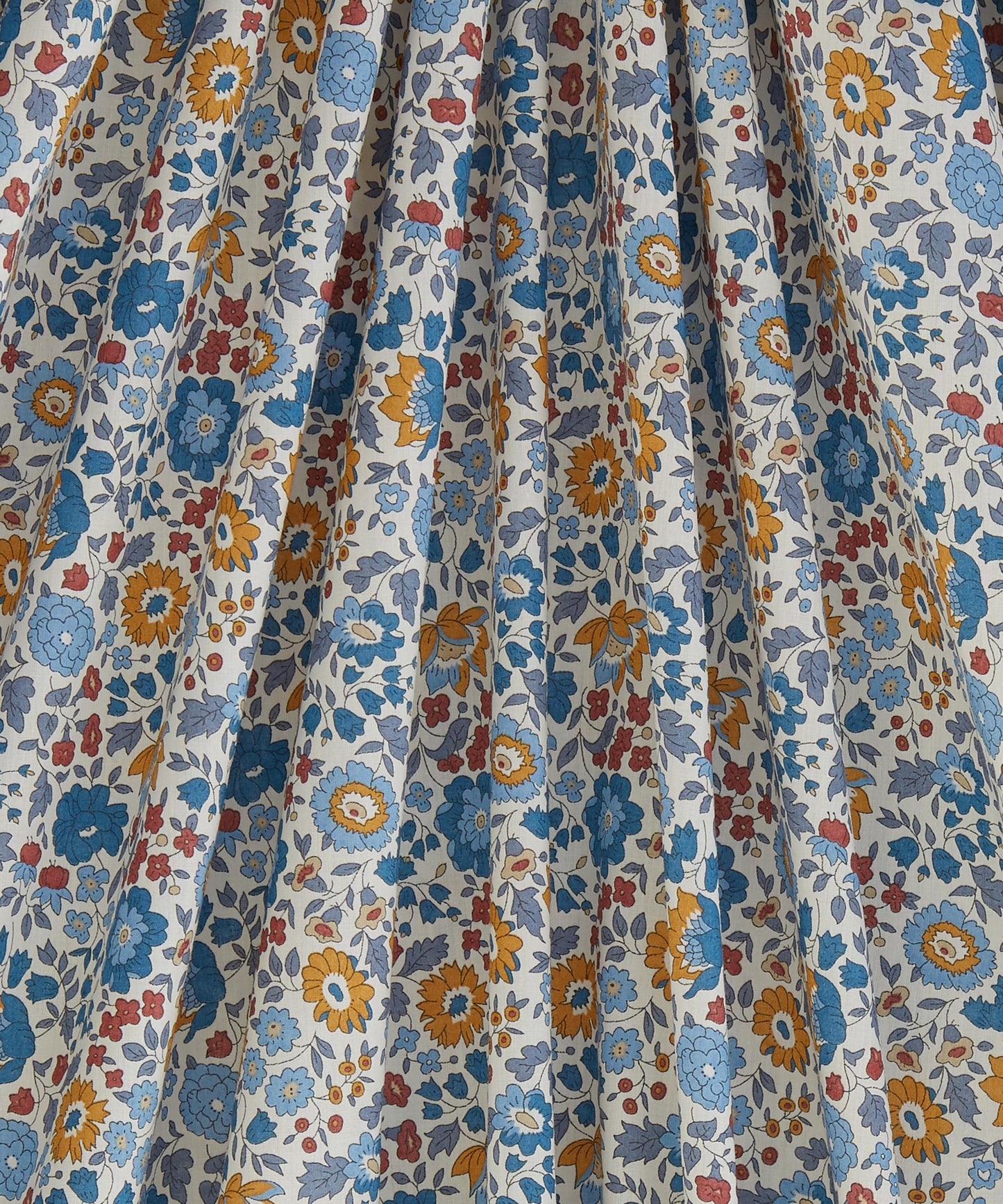 D'Anjo Tana Lawn™ Cotton Fabric - Blue - Liberty