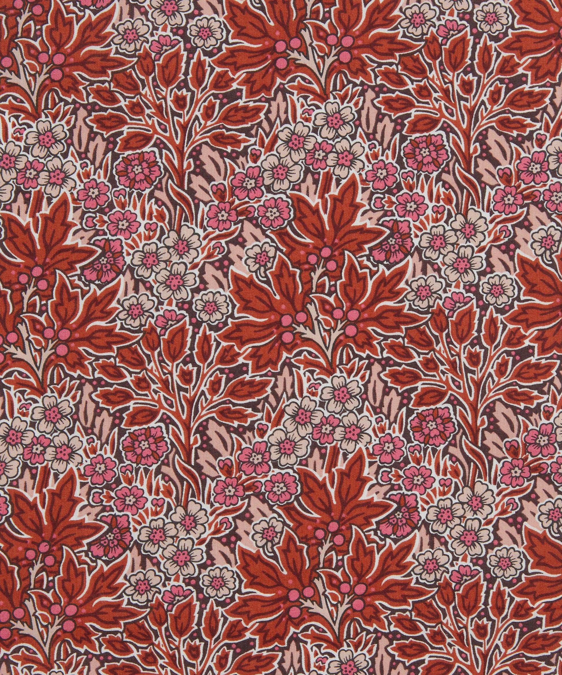 Aubrey Forest Tana Lawn™ Cotton Fabric - Red - Liberty