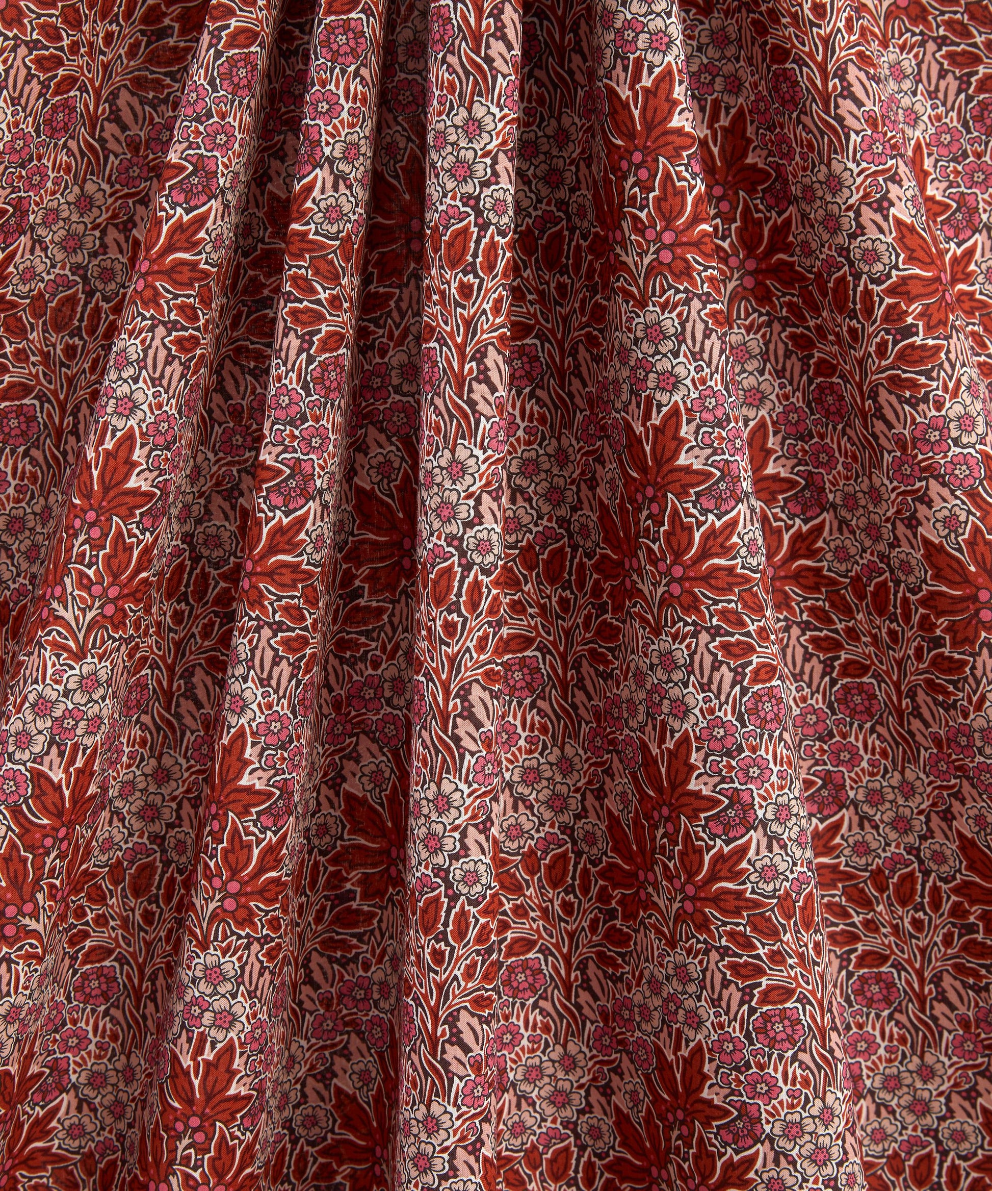 Aubrey Forest Tana Lawn™ Cotton Fabric - Red - Liberty