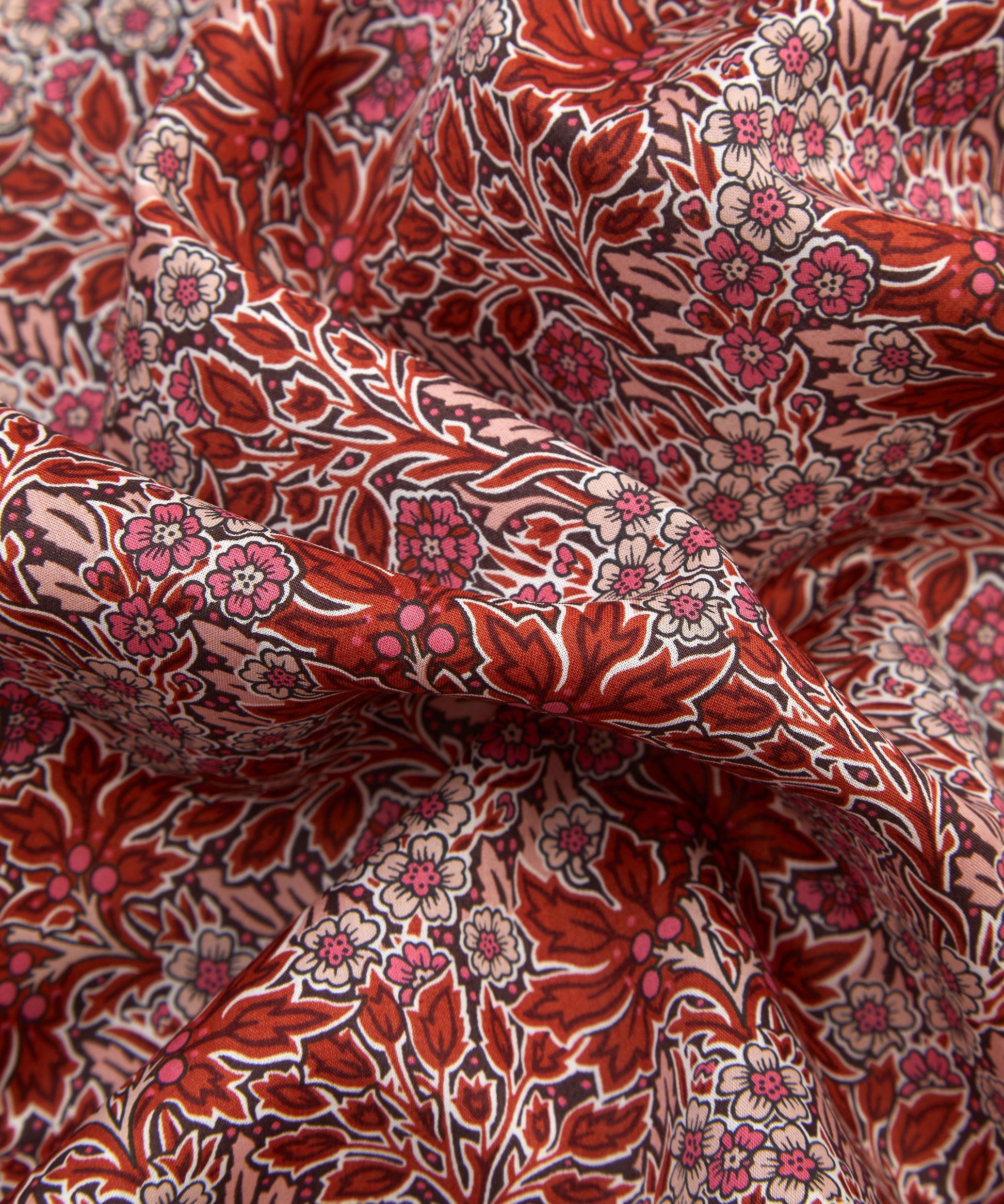 Aubrey Forest Tana Lawn™ Cotton Fabric - Red - Liberty