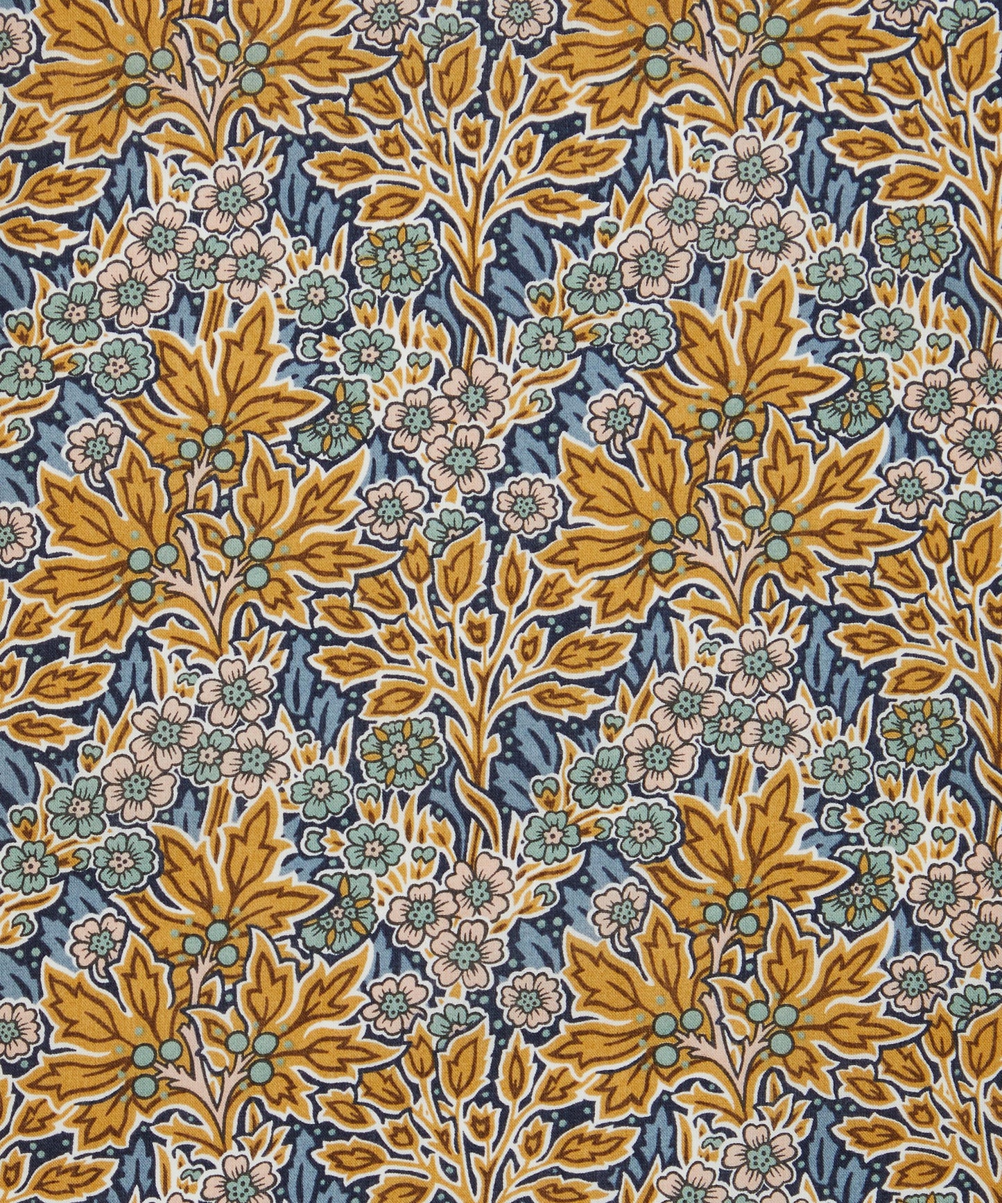 Aubrey Forest Tana Lawn™ Cotton Fabric - Yellow - Liberty