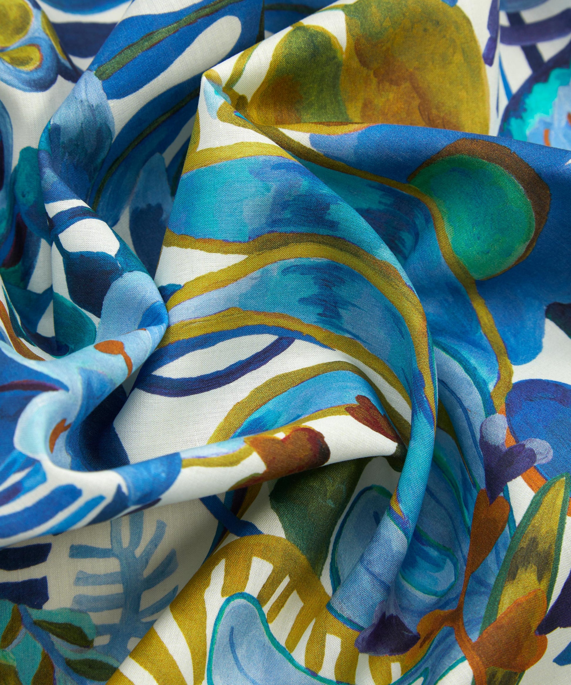 Jungle Trip Tana Lawn™ Cotton Fabric - Blue - Liberty