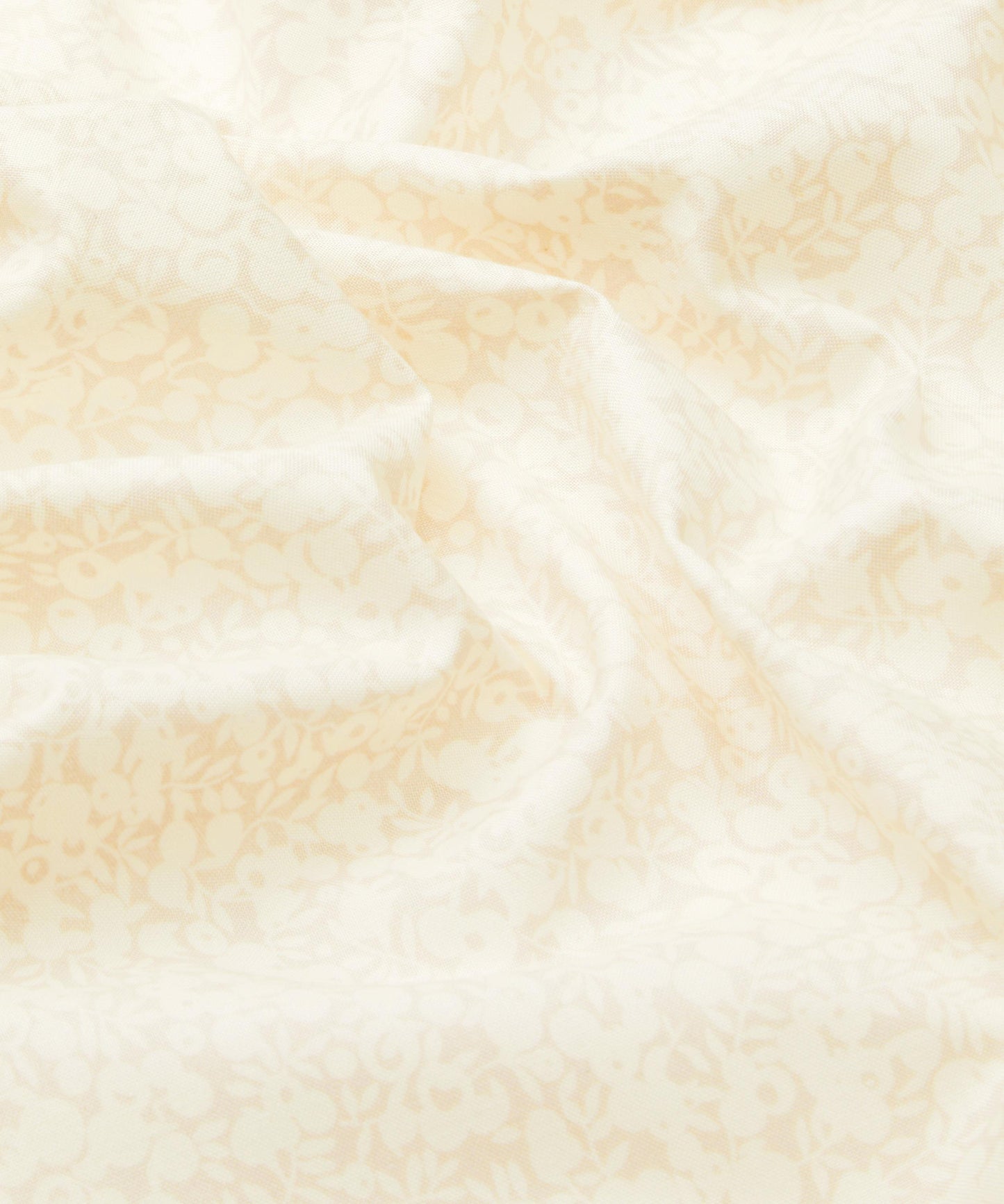 Shortbread Wiltshire Shadow Lasenby Quilting Cotton Fabric - White - Liberty