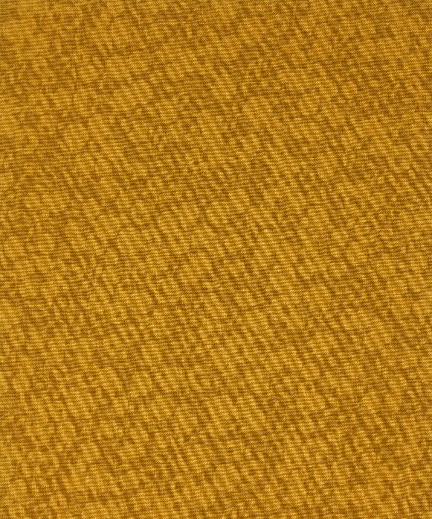 Mustard Wiltshire Shadow Lasenby Quilting Cotton Fabric - Gold - Liberty