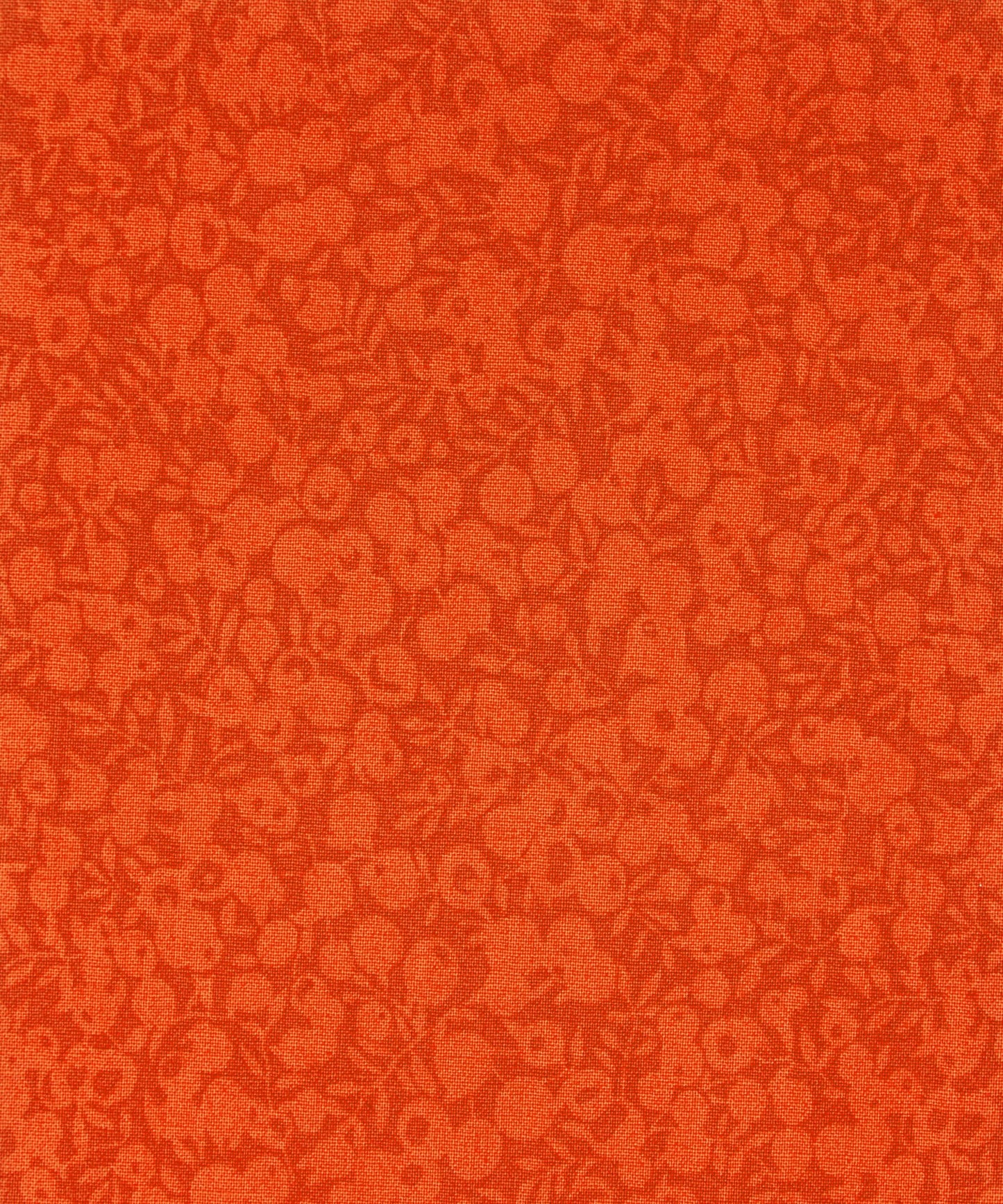 Orange Peel Wiltshire Shadow Lasenby Quilting Cotton Fabric - Orange - Liberty