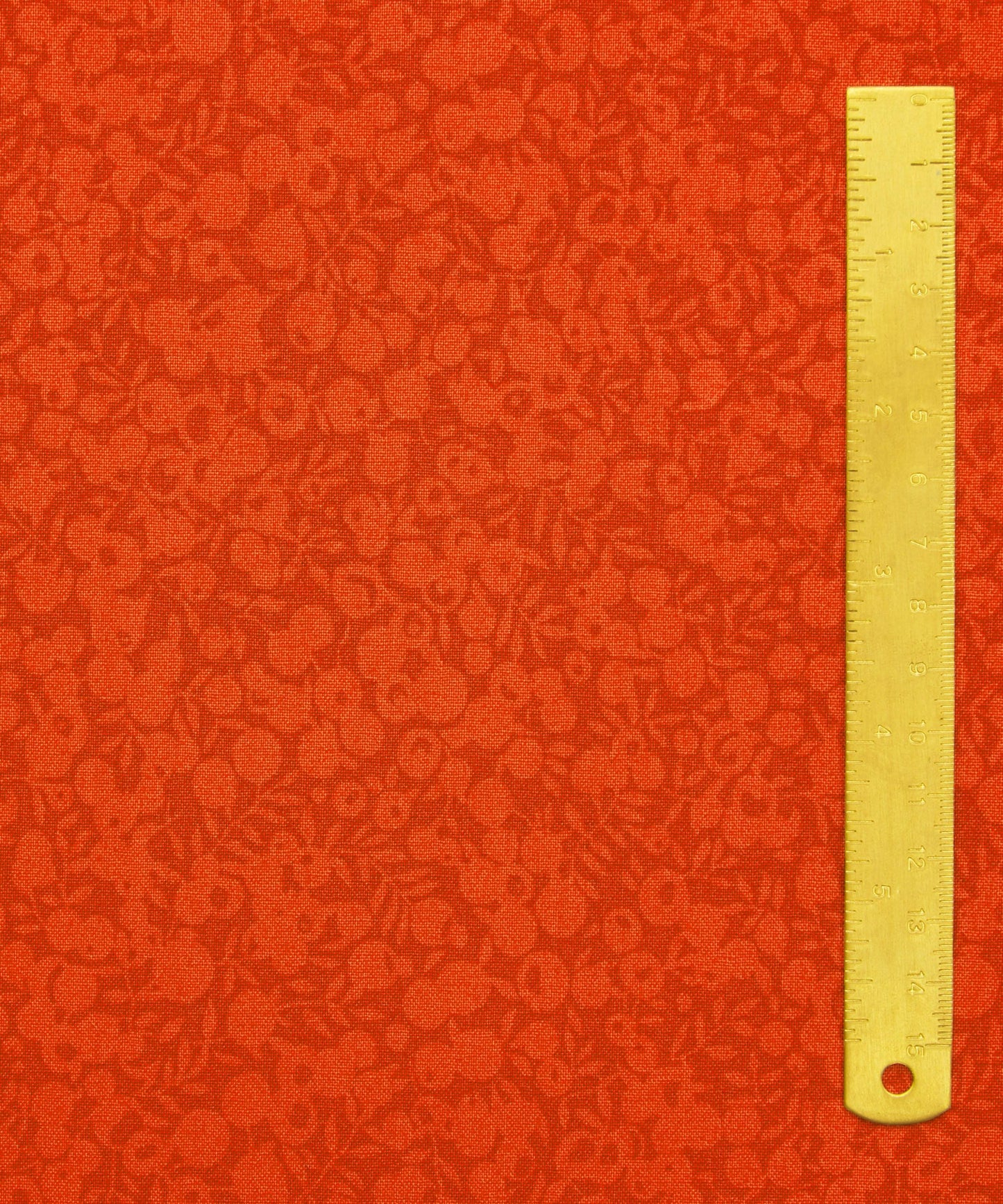 Orange Peel Wiltshire Shadow Lasenby Quilting Cotton Fabric - Orange - Liberty