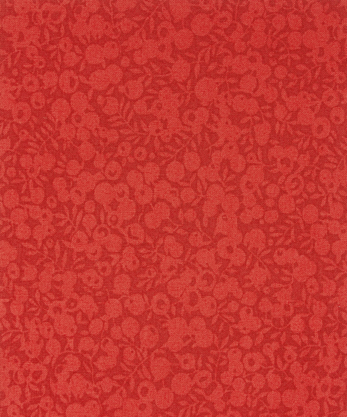 Watermelon Red Wiltshire Shadow Lasenby Quilting Cotton Fabric - Red - Liberty