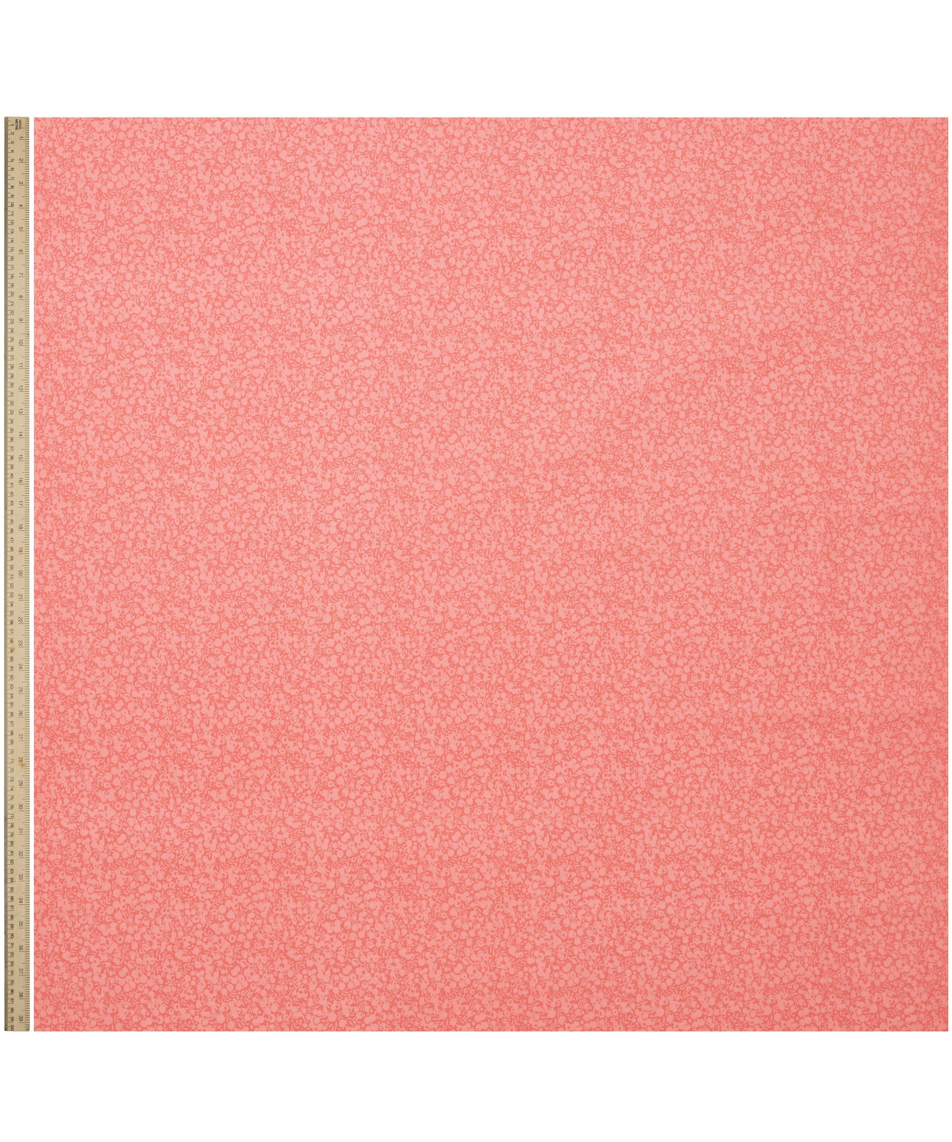 Flamingo Pink Wiltshire Shadow Lasenby Quilting Cotton Fabric - Pink - Liberty