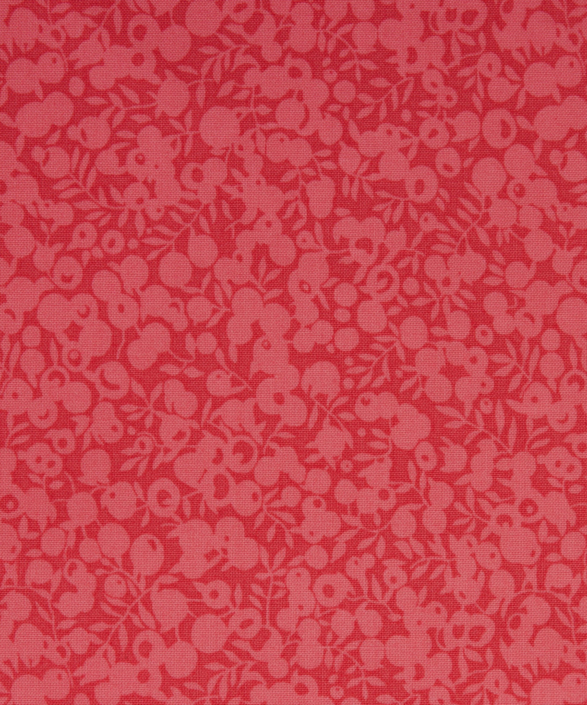 Candy Pink Wiltshire Shadow Lasenby Quilting Cotton Fabric - Pink - Liberty
