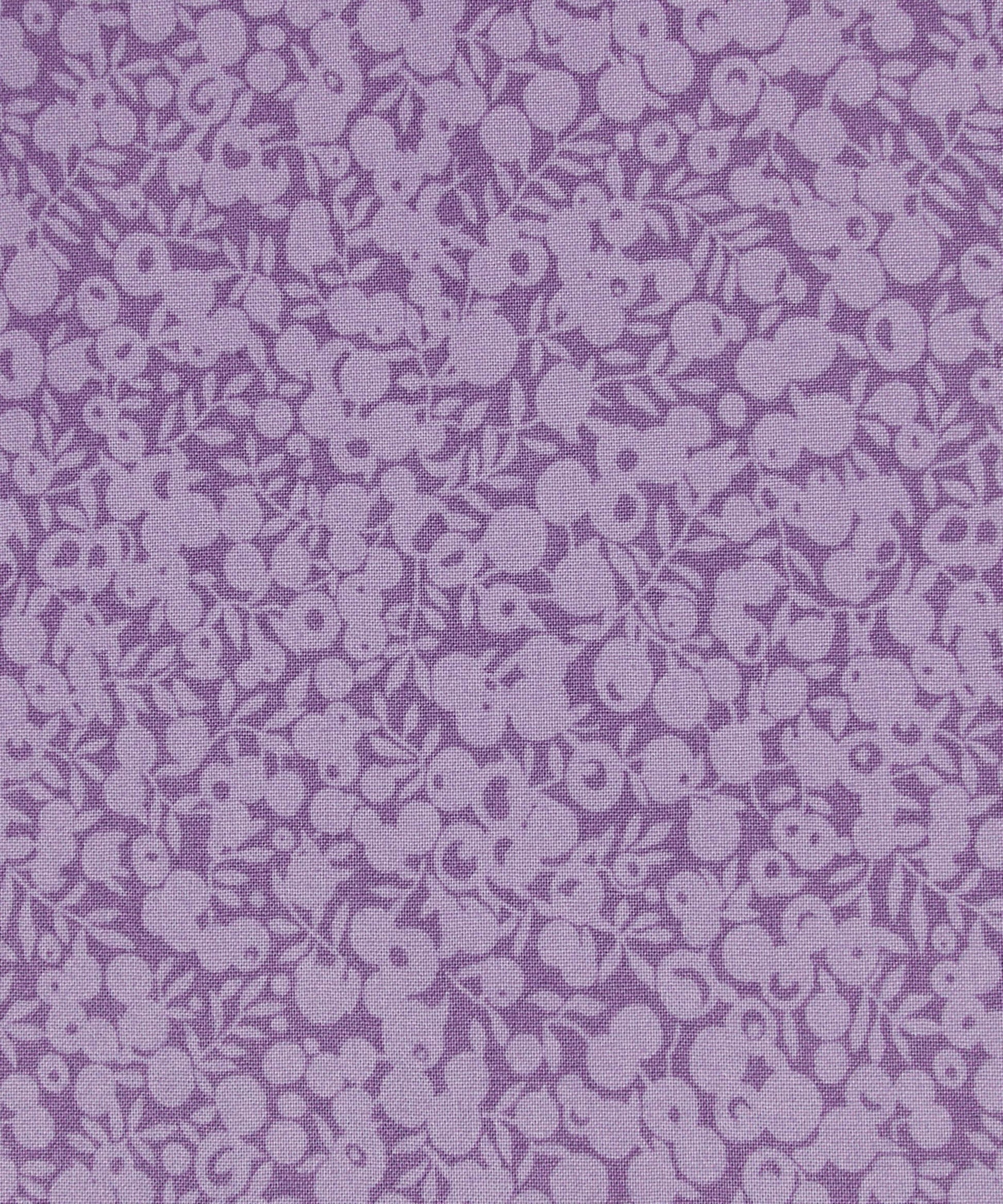 Hyacinth Wiltshire Shadow Lasenby Quilting Cotton Fabric - Purple - Liberty