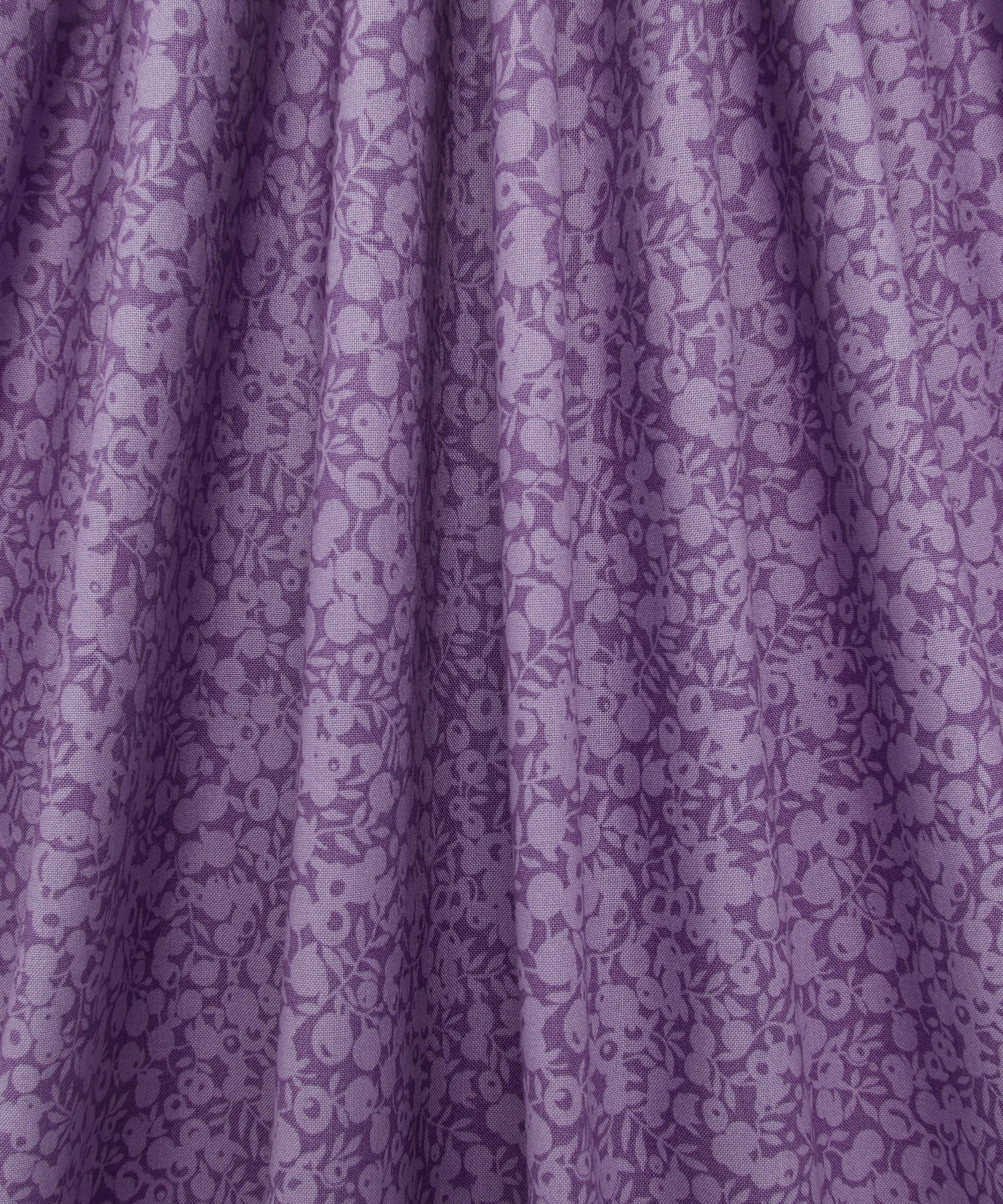 Hyacinth Wiltshire Shadow Lasenby Quilting Cotton Fabric - Purple - Liberty