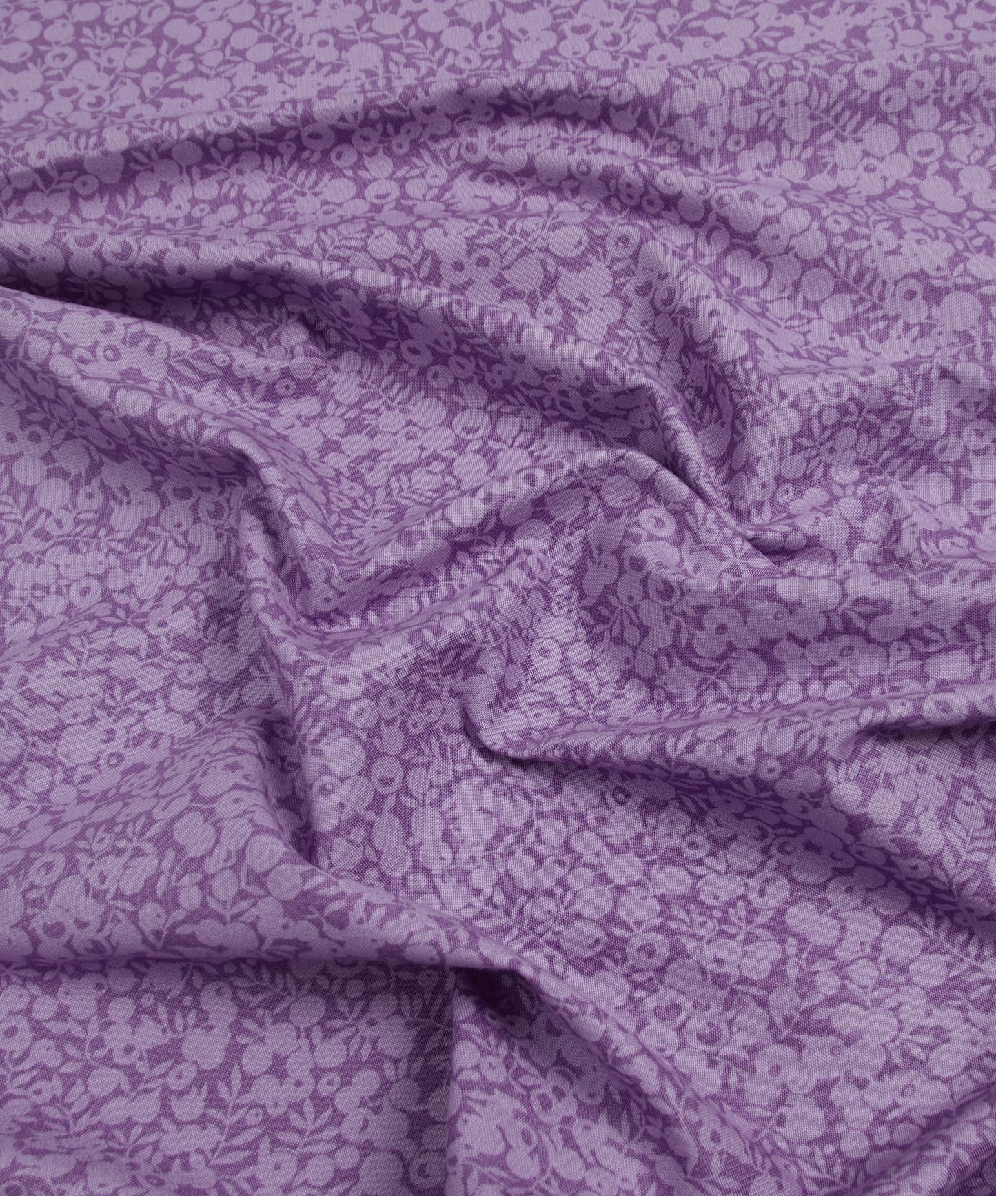 Hyacinth Wiltshire Shadow Lasenby Quilting Cotton Fabric - Purple - Liberty