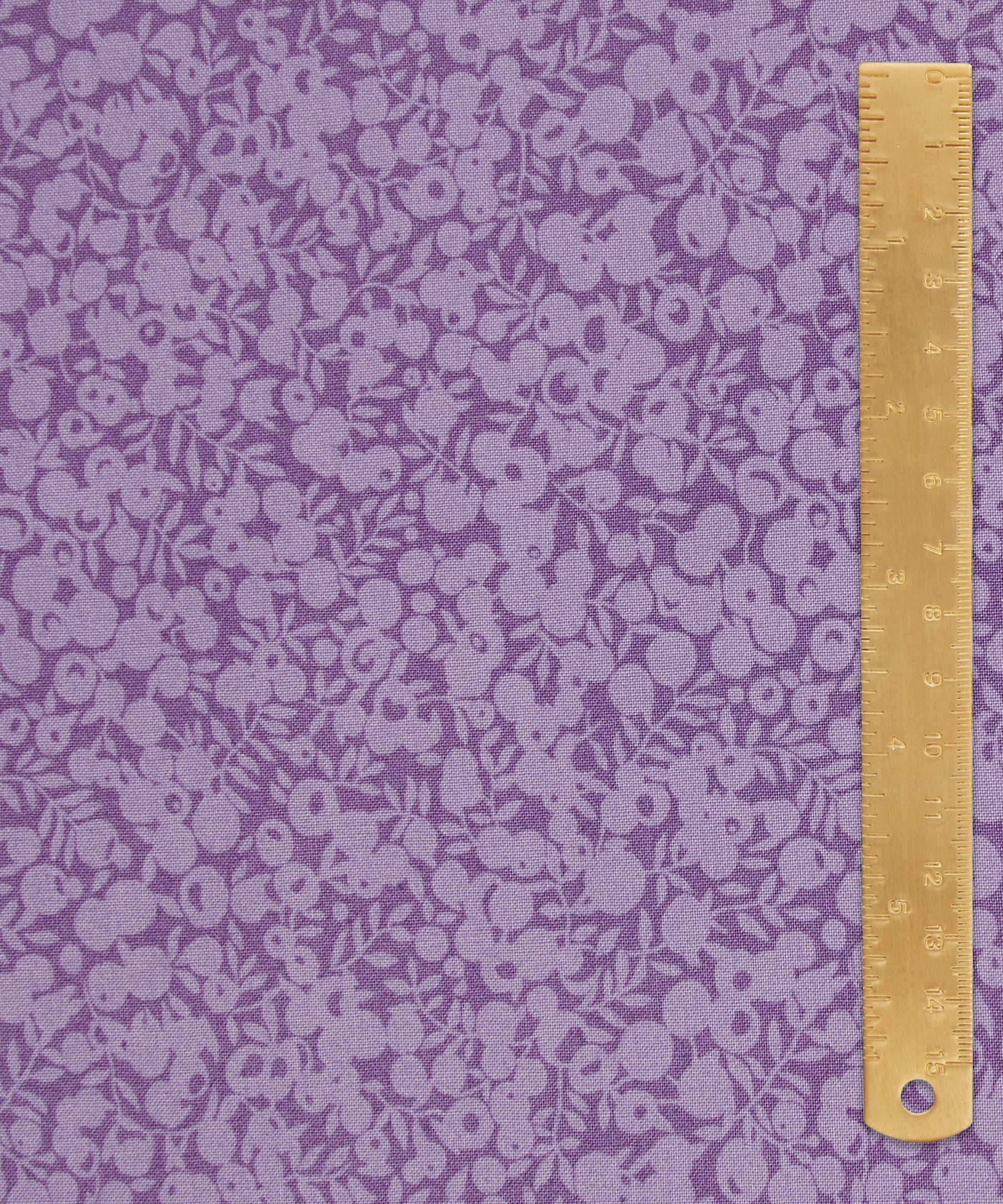 Hyacinth Wiltshire Shadow Lasenby Quilting Cotton Fabric - Purple - Liberty