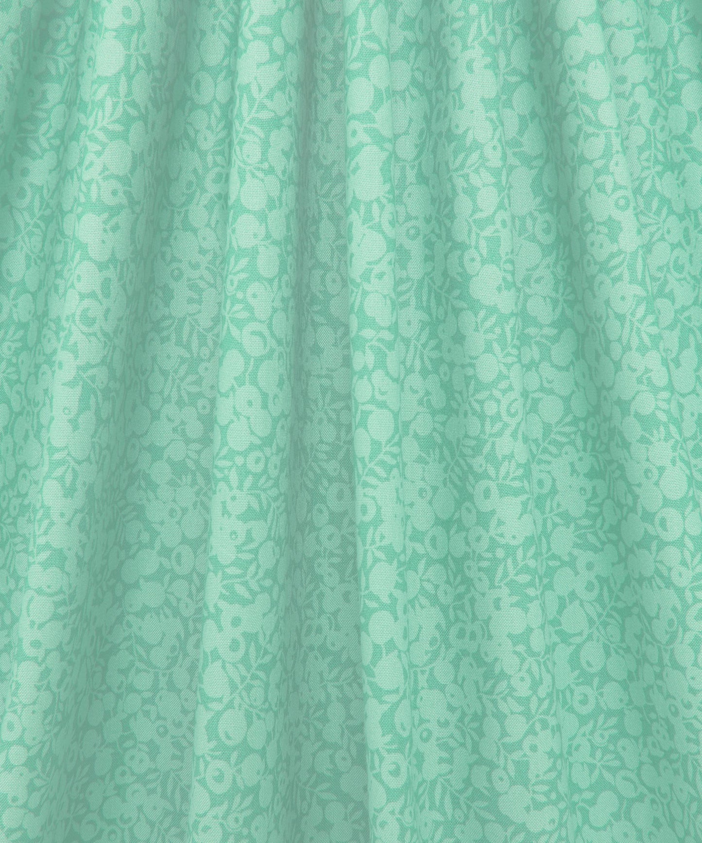 Sea Glass Wiltshire Shadow Lasenby Quilting Cotton Fabric - Teal - Liberty