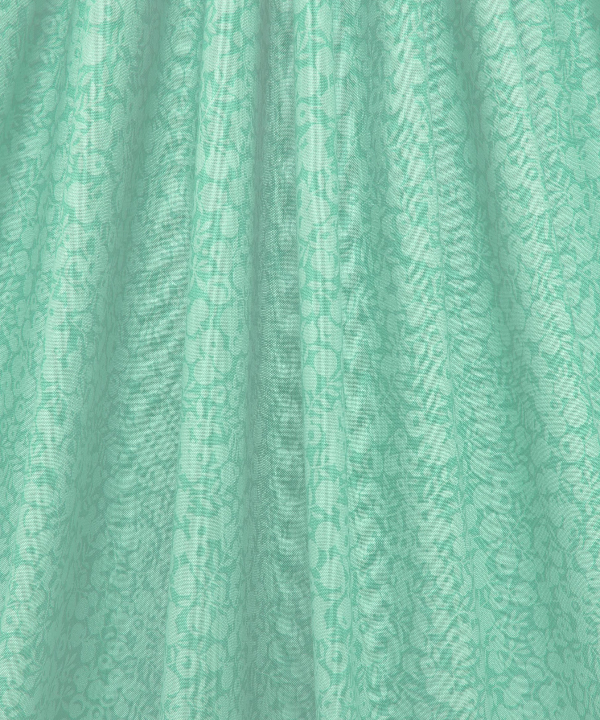 Sea Glass Wiltshire Shadow Lasenby Quilting Cotton Fabric - Teal - Liberty