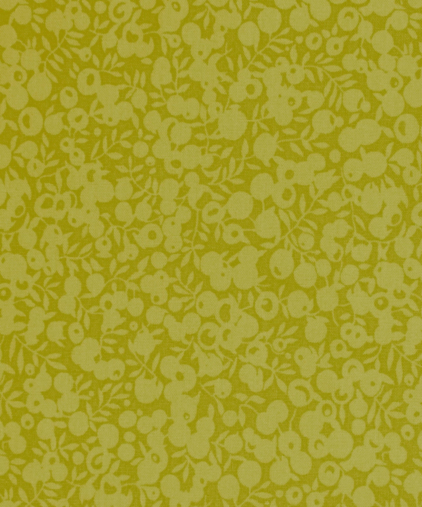 Chartreuse Wiltshire Shadow Lasenby Quilting Cotton Fabric - Green - Liberty