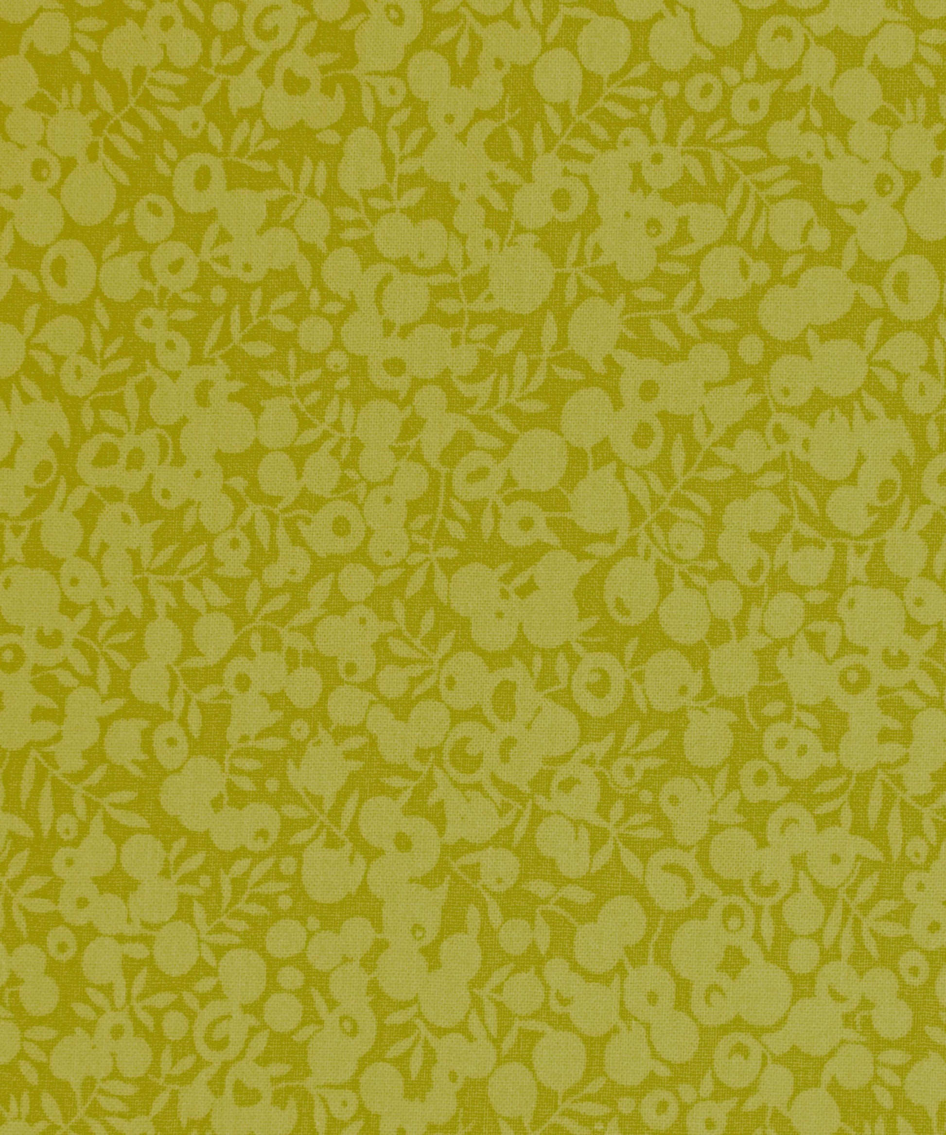 Chartreuse Wiltshire Shadow Lasenby Quilting Cotton Fabric - Green - Liberty