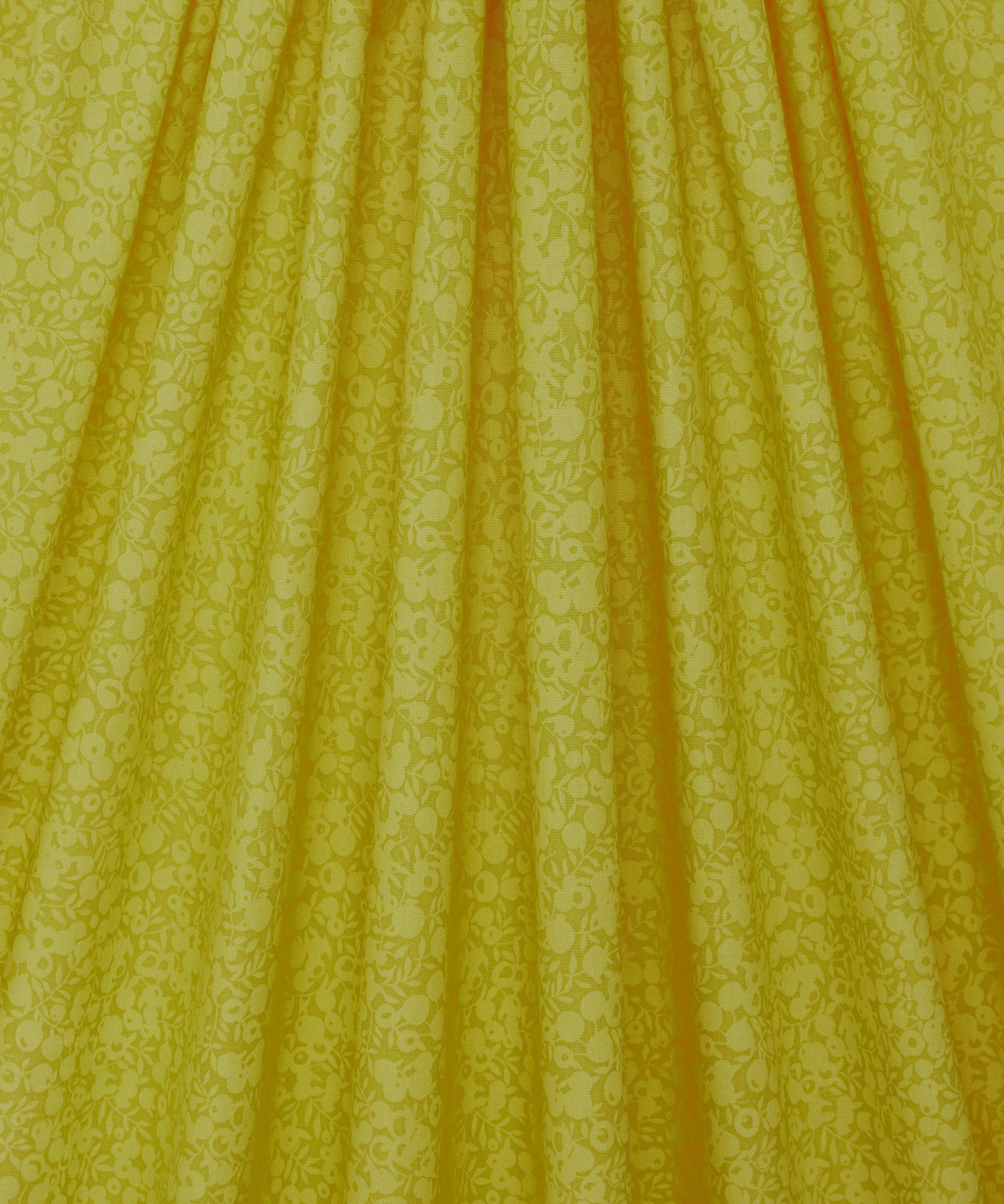 Chartreuse Wiltshire Shadow Lasenby Quilting Cotton Fabric - Green - Liberty