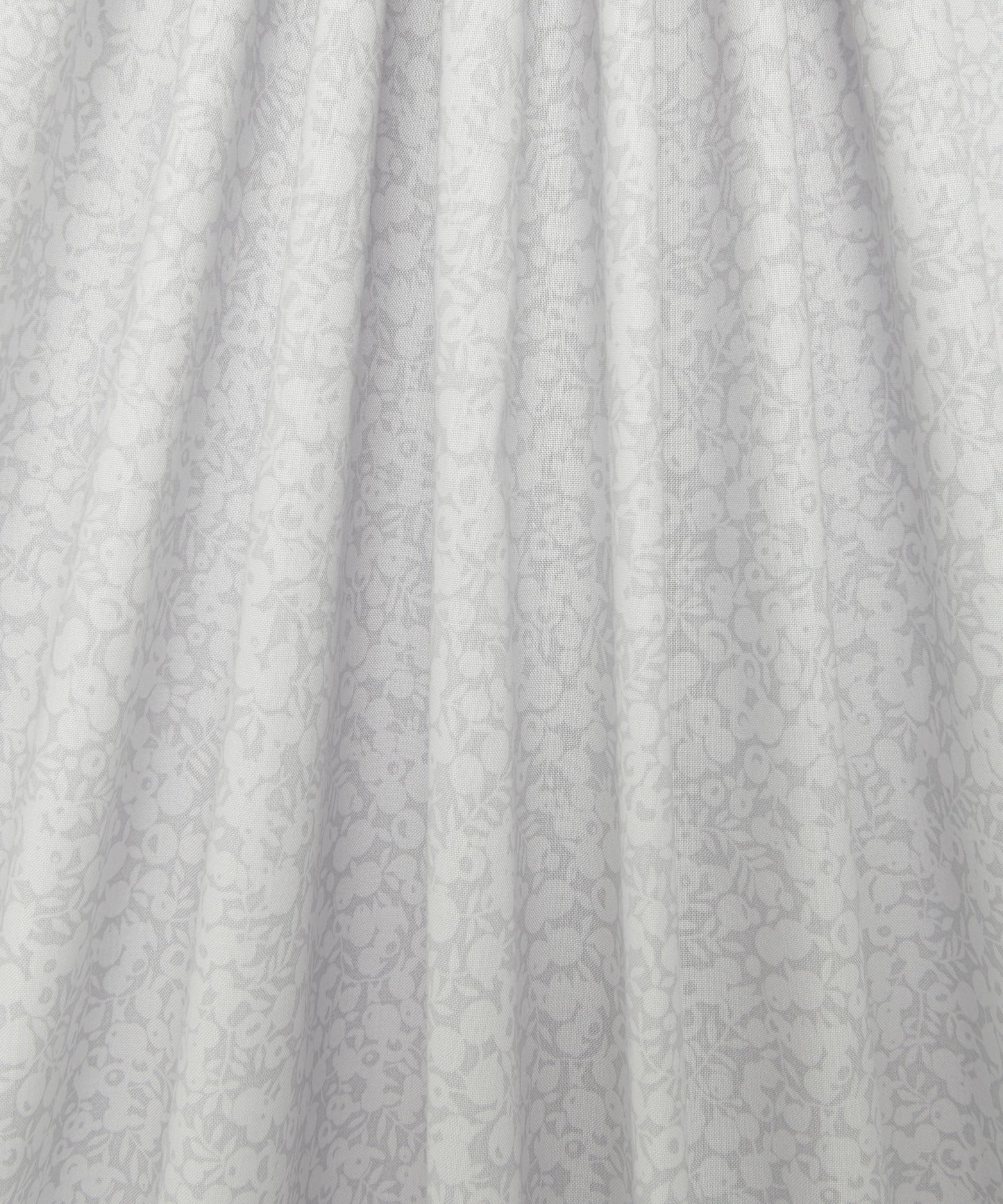 Moon Wiltshire Shadow Lasenby Quilting Cotton Fabric - White - Liberty