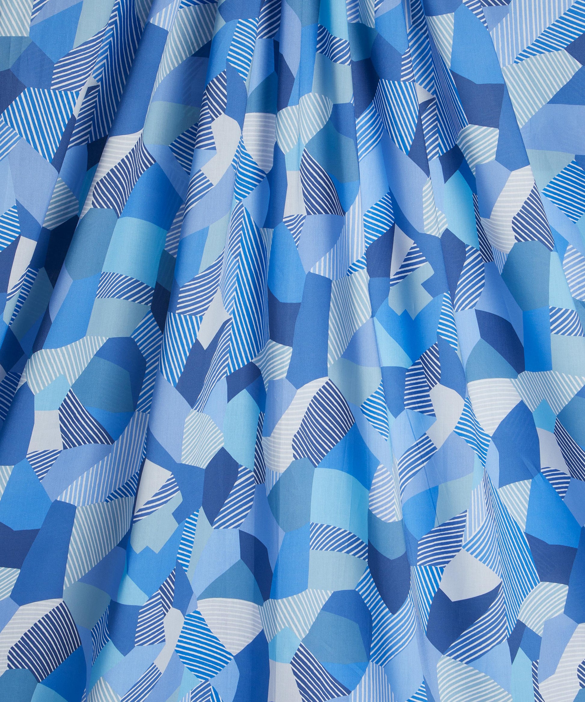 Lines Ballet Tana Lawn™ Cotton Fabric - Blue - Liberty