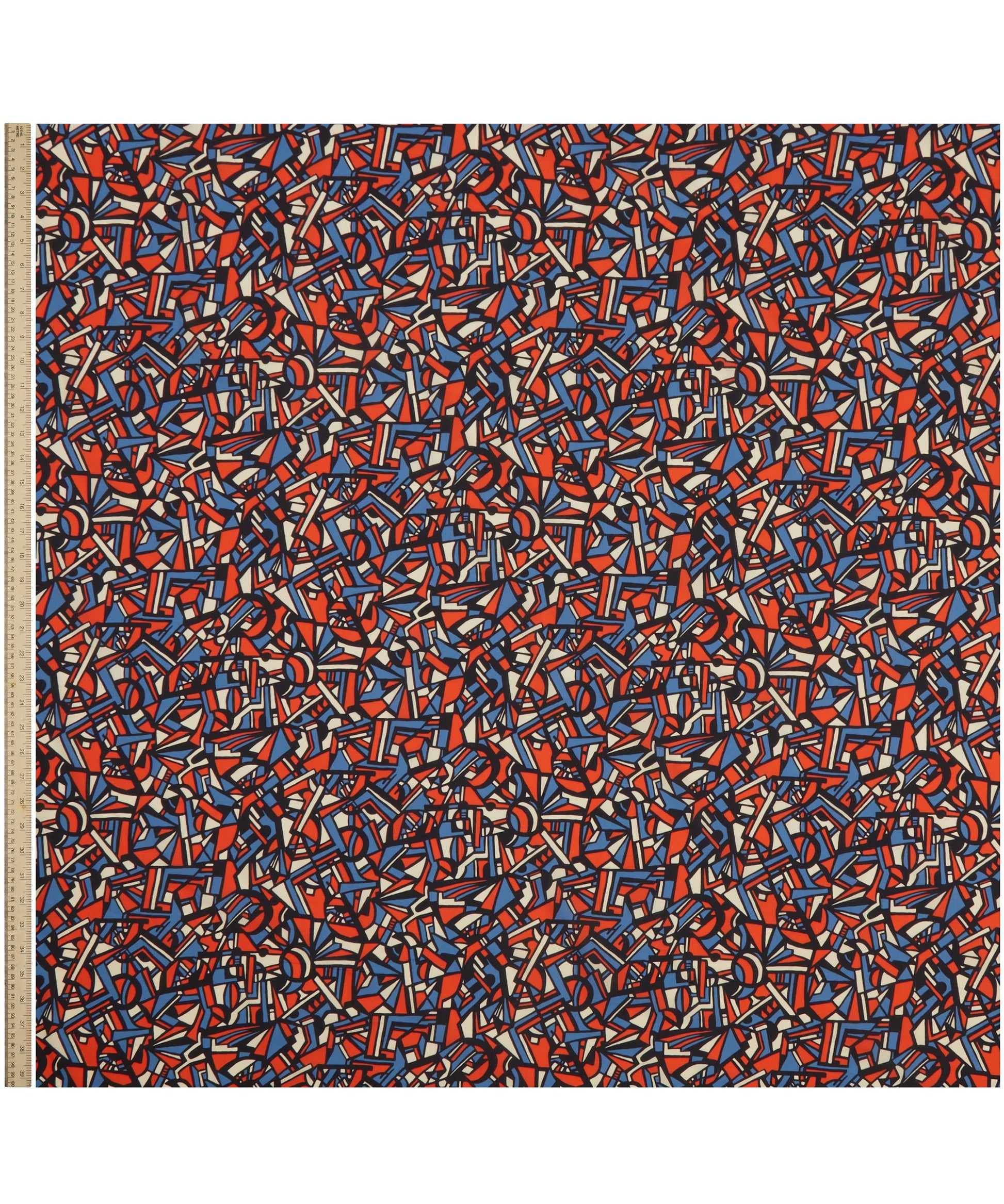 Dynamic City Tana Lawn™ Cotton Fabric - Red - Liberty