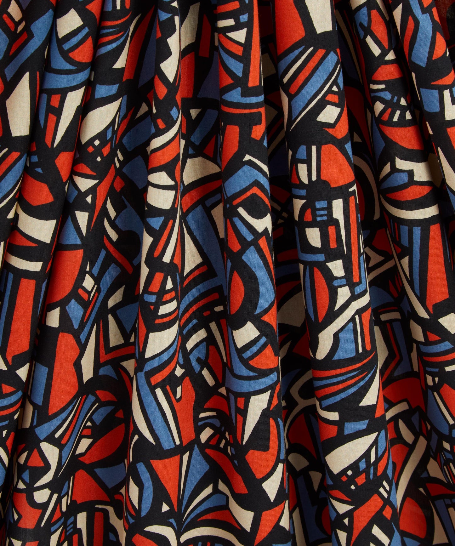 Dynamic City Tana Lawn™ Cotton Fabric - Red - Liberty