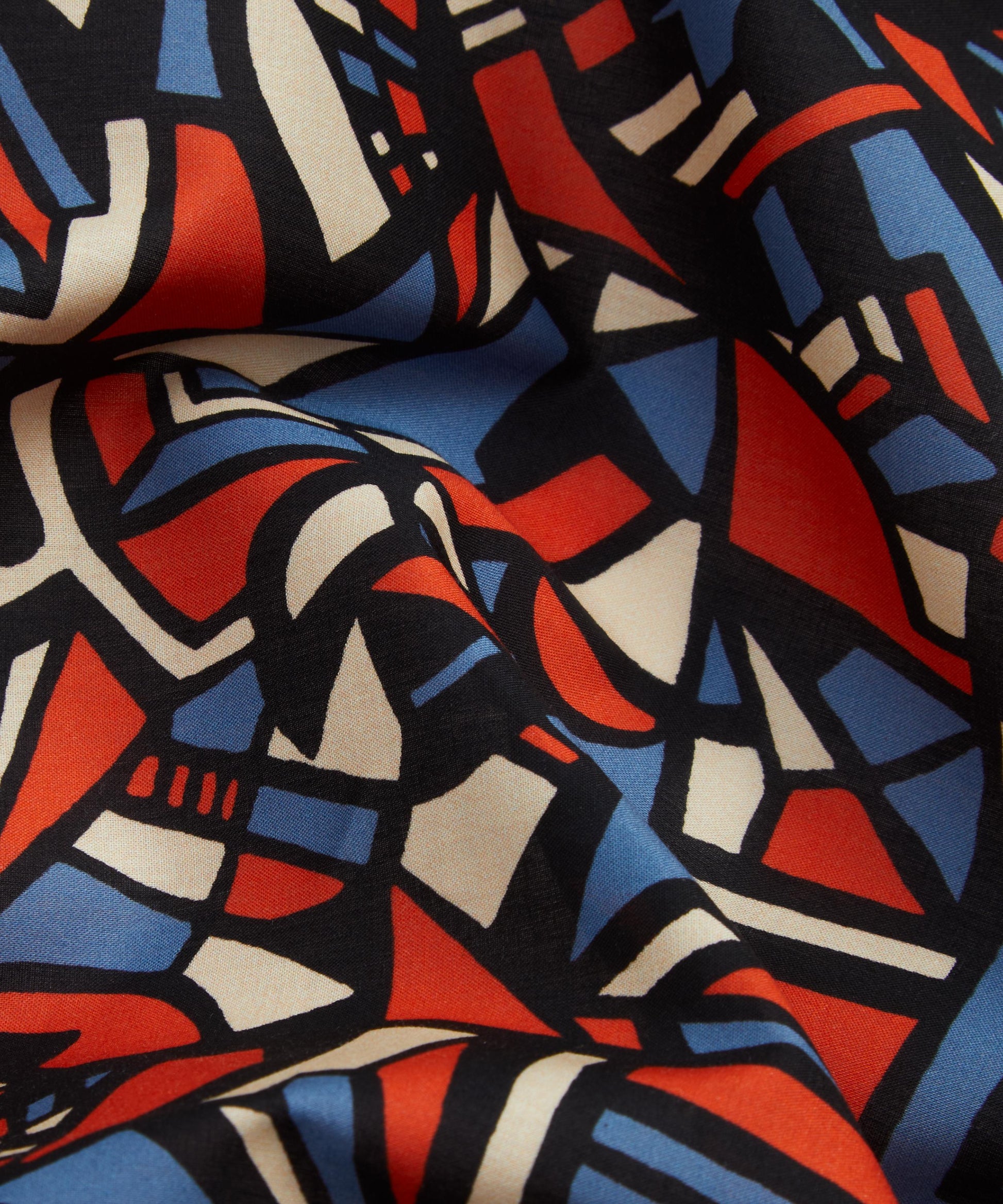 Dynamic City Tana Lawn™ Cotton Fabric - Red - Liberty
