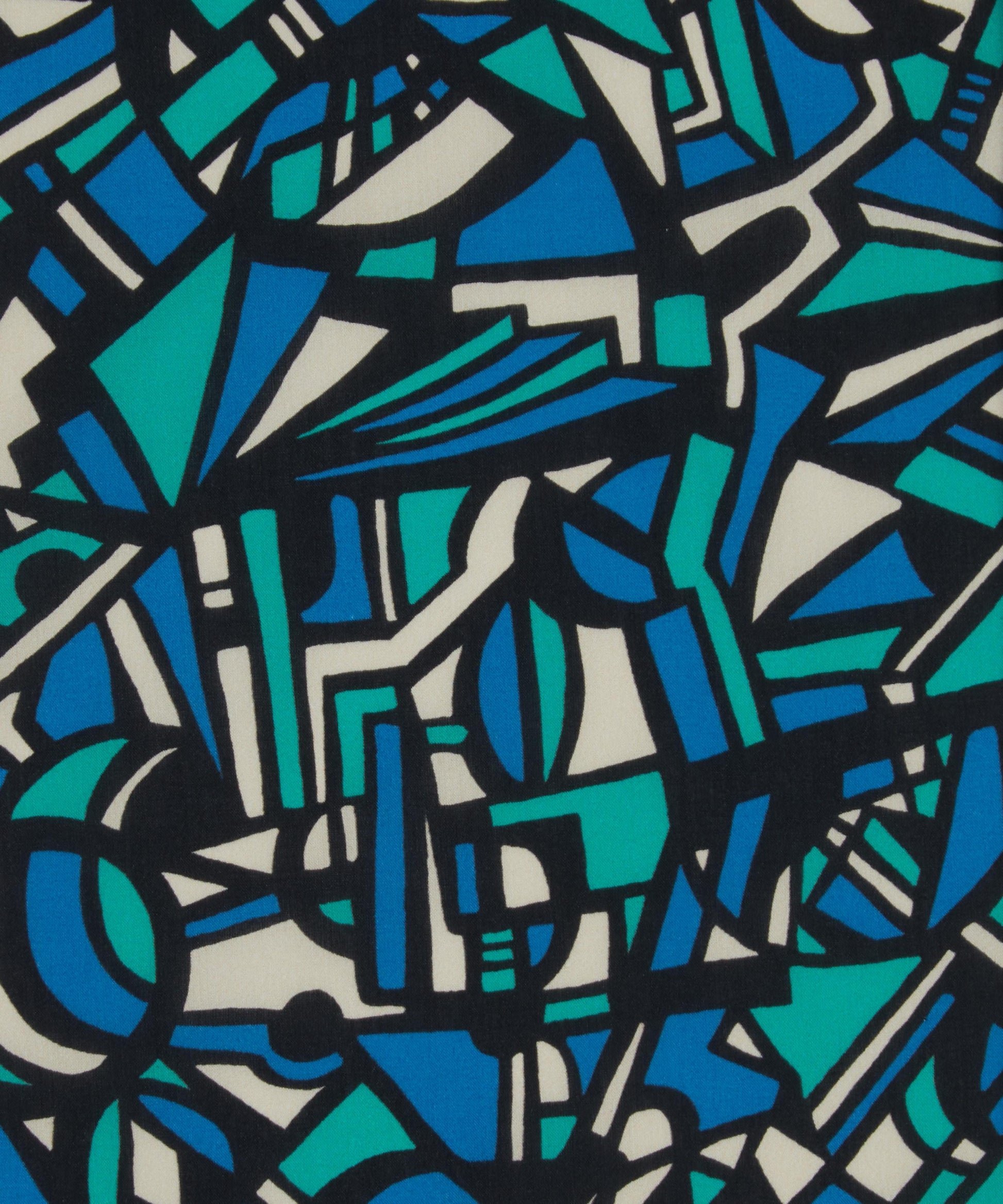 Dynamic City Tana Lawn™ Cotton Fabric - Blue - Liberty