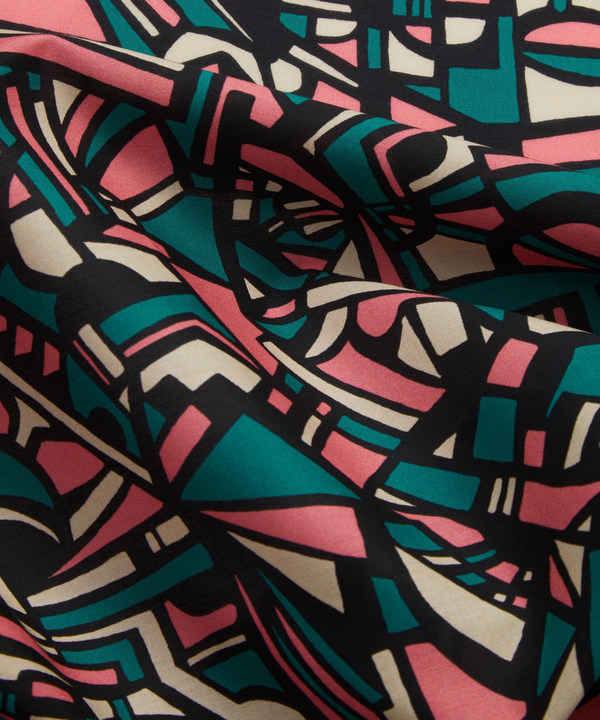 Dynamic City Tana Lawn™ Cotton Fabric - Pink - Liberty