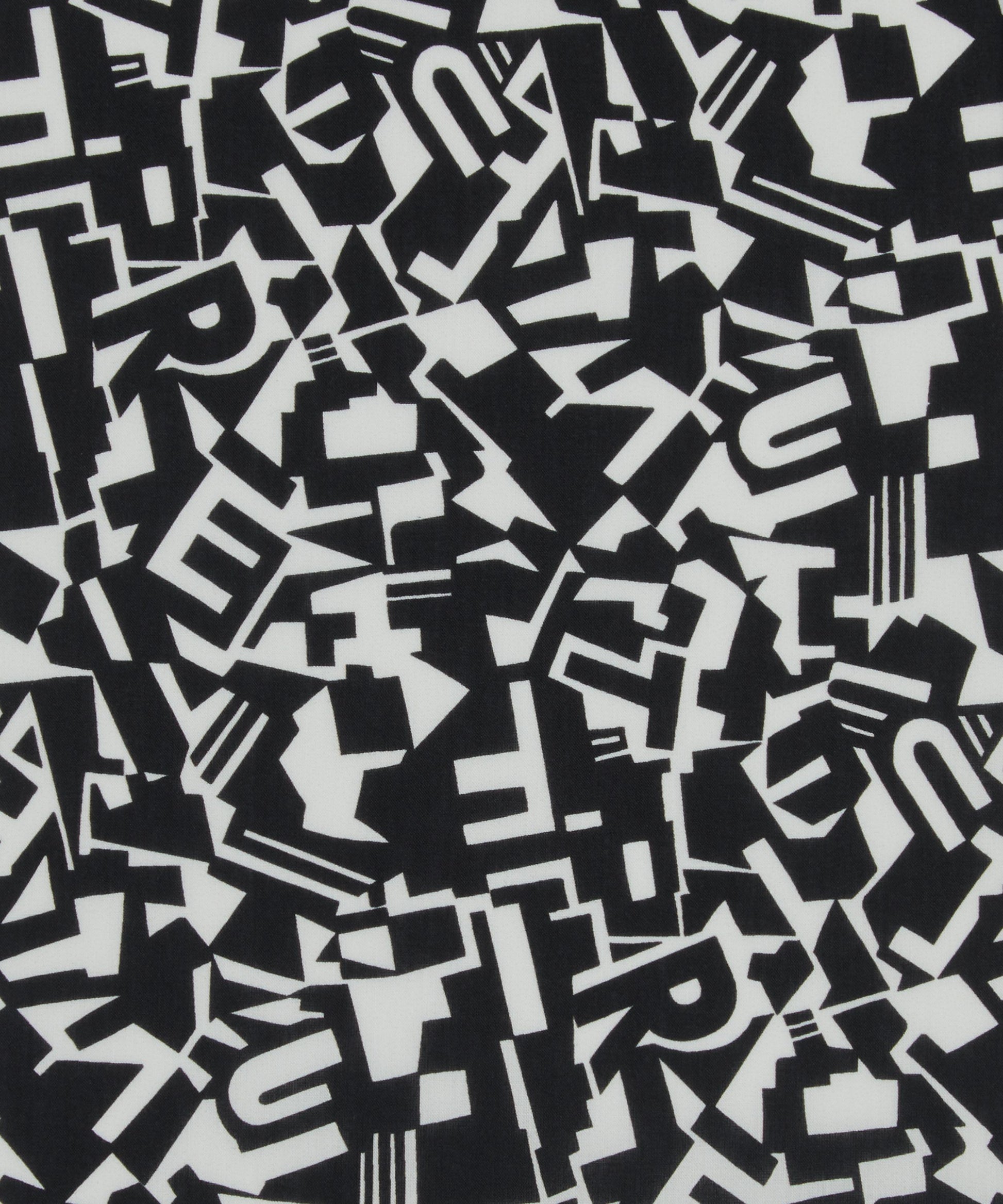 Future Federico Tana Lawn™ Cotton Fabric - Black - Liberty