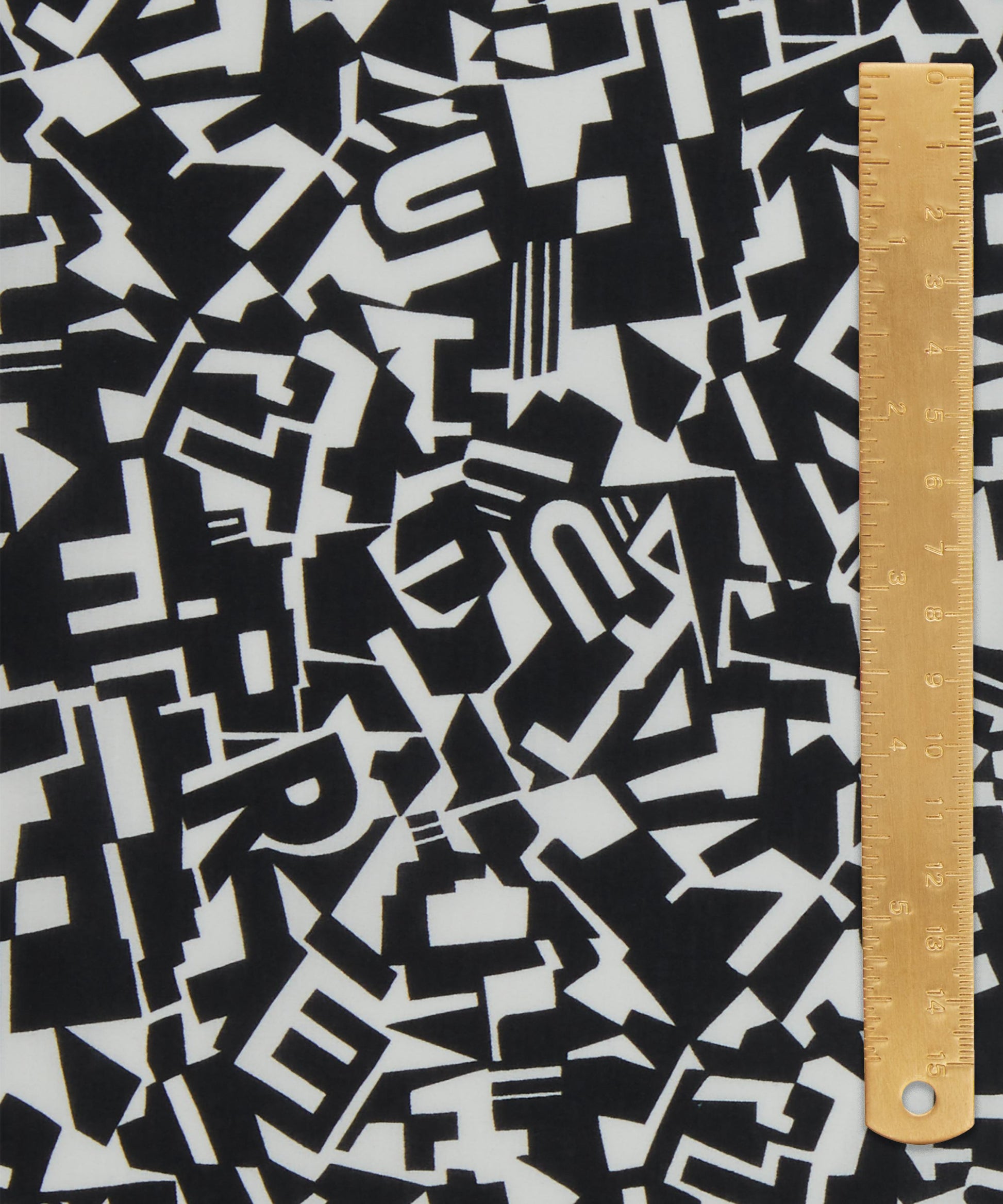 Future Federico Tana Lawn™ Cotton Fabric - Black - Liberty